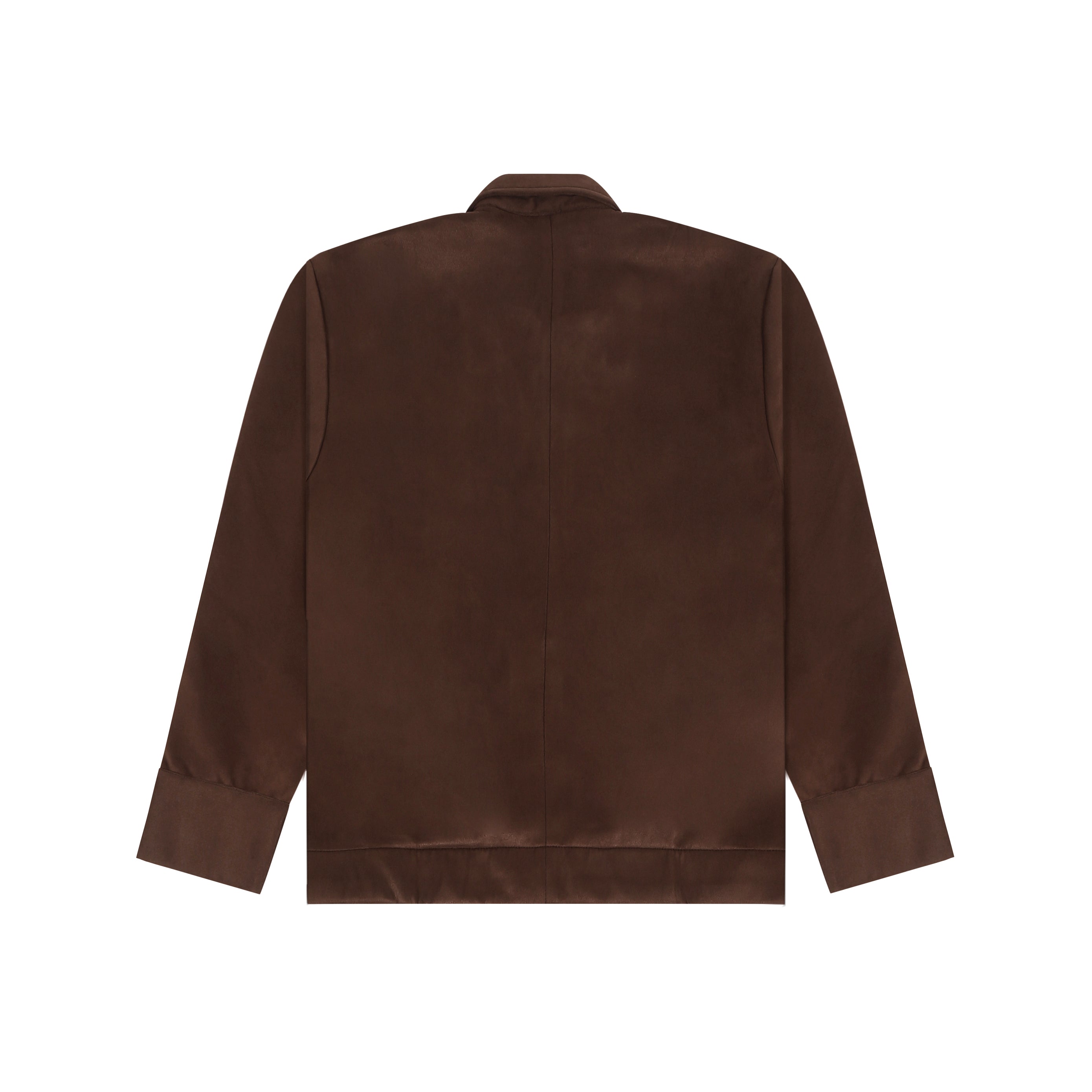 Suede Two-Way Zip Jacket