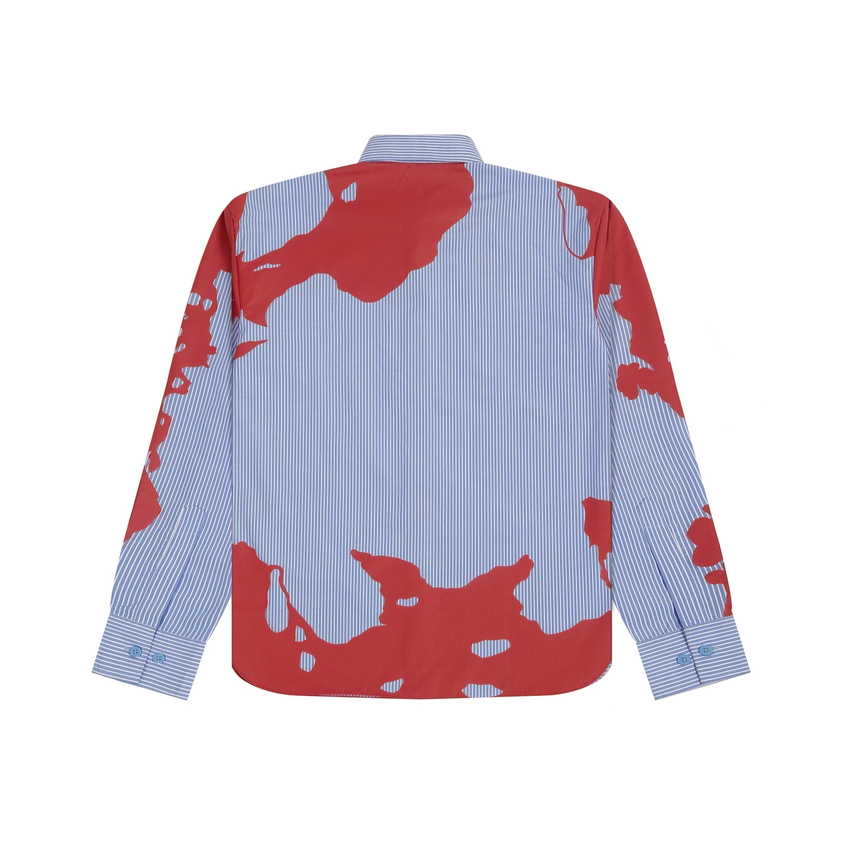 HUEMN flesh shirt - Pinstriped