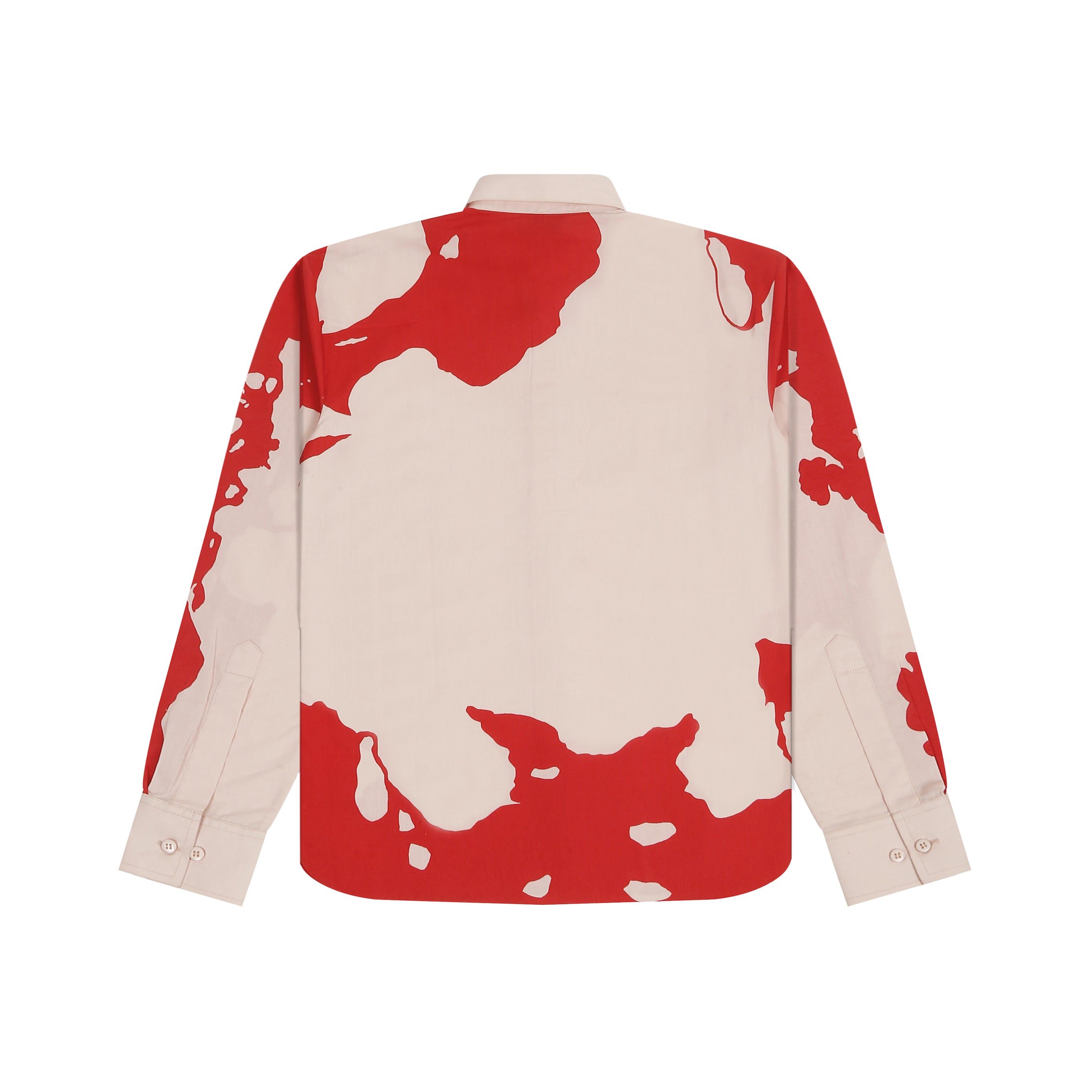 HUEMN flesh shirt - Red