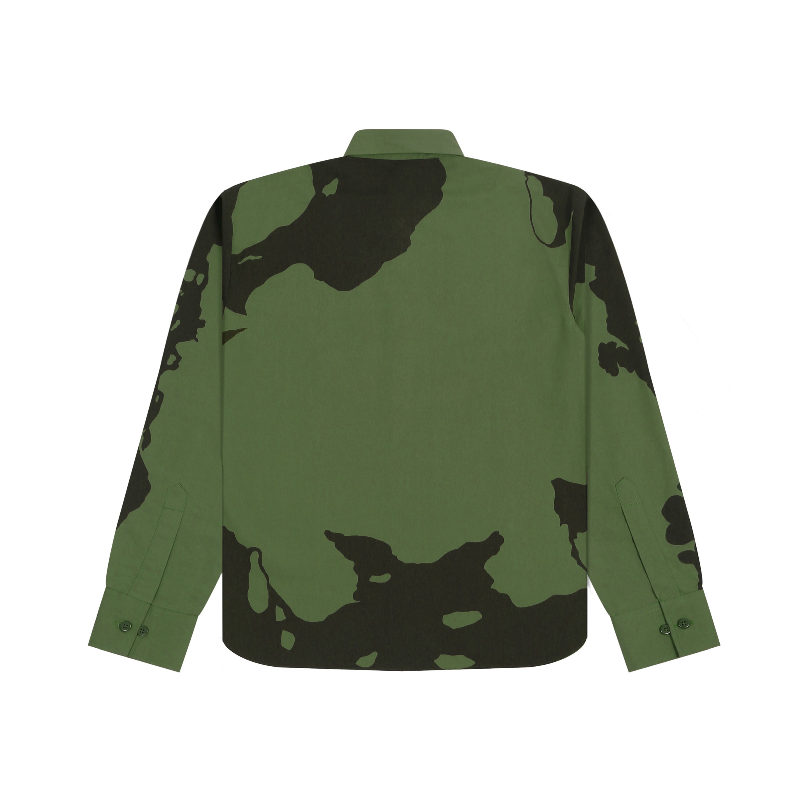 HUEMN flesh shirt - Dark Green