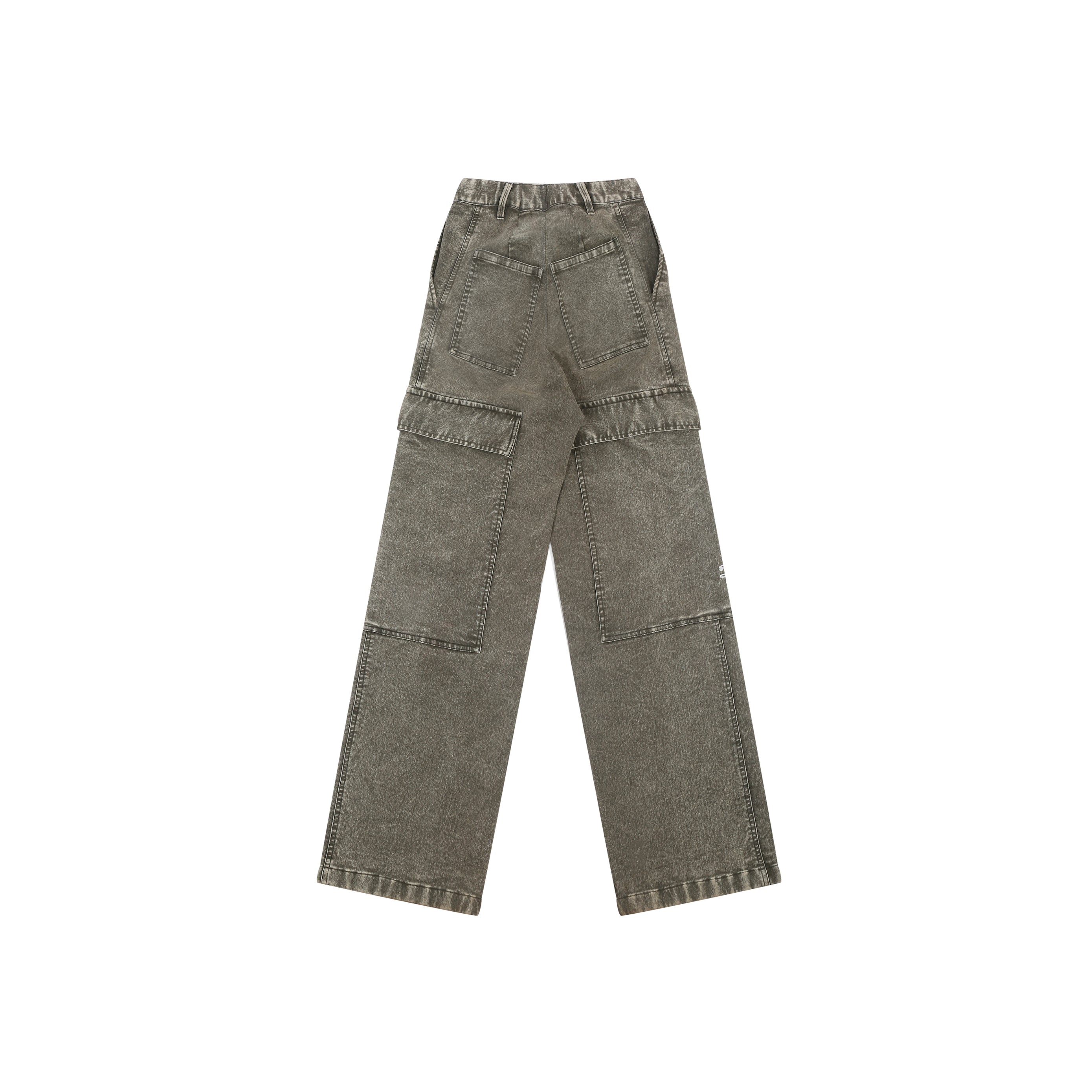 Scribble Washed Cargo Pants