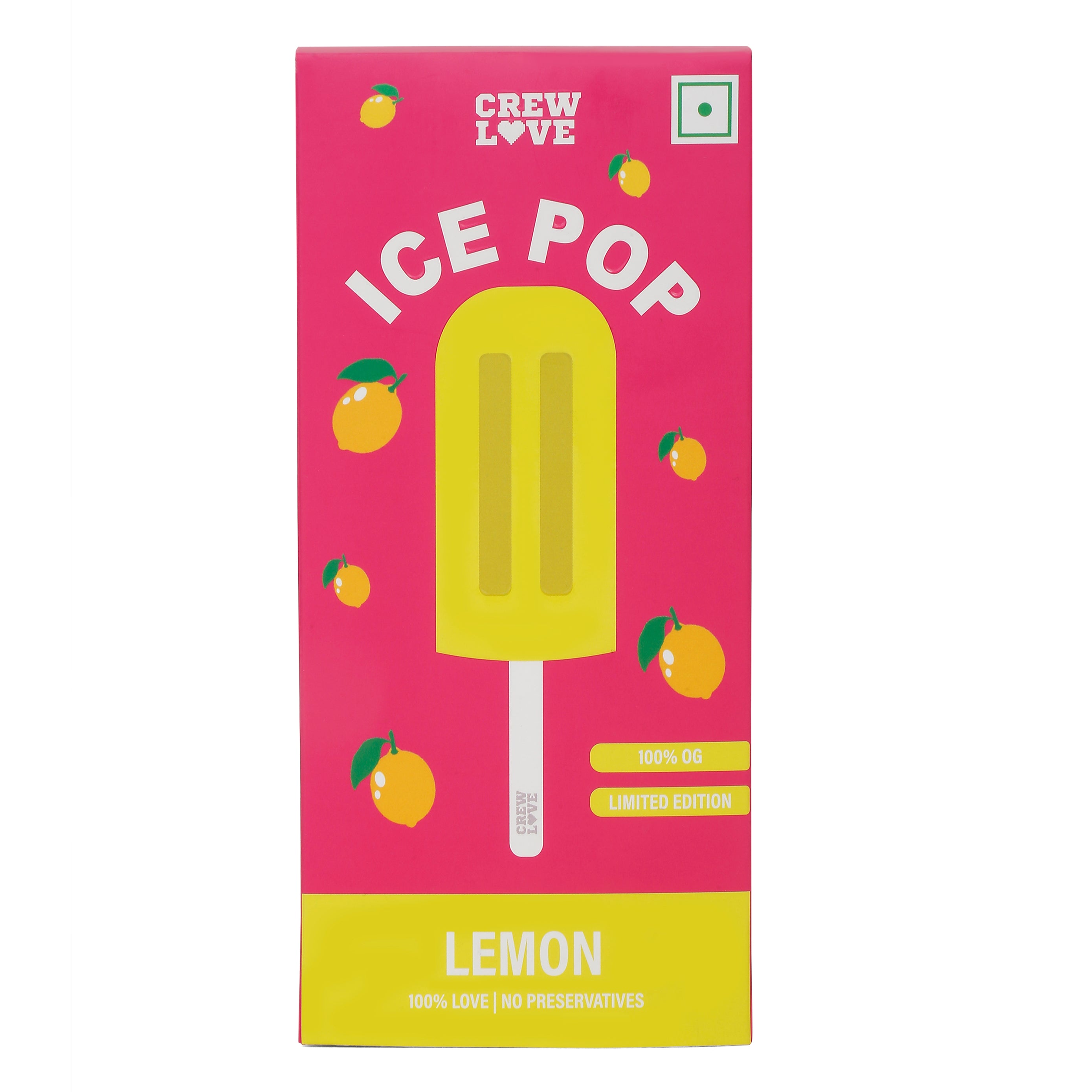 CDC ICE POP SOCKS - LEMON