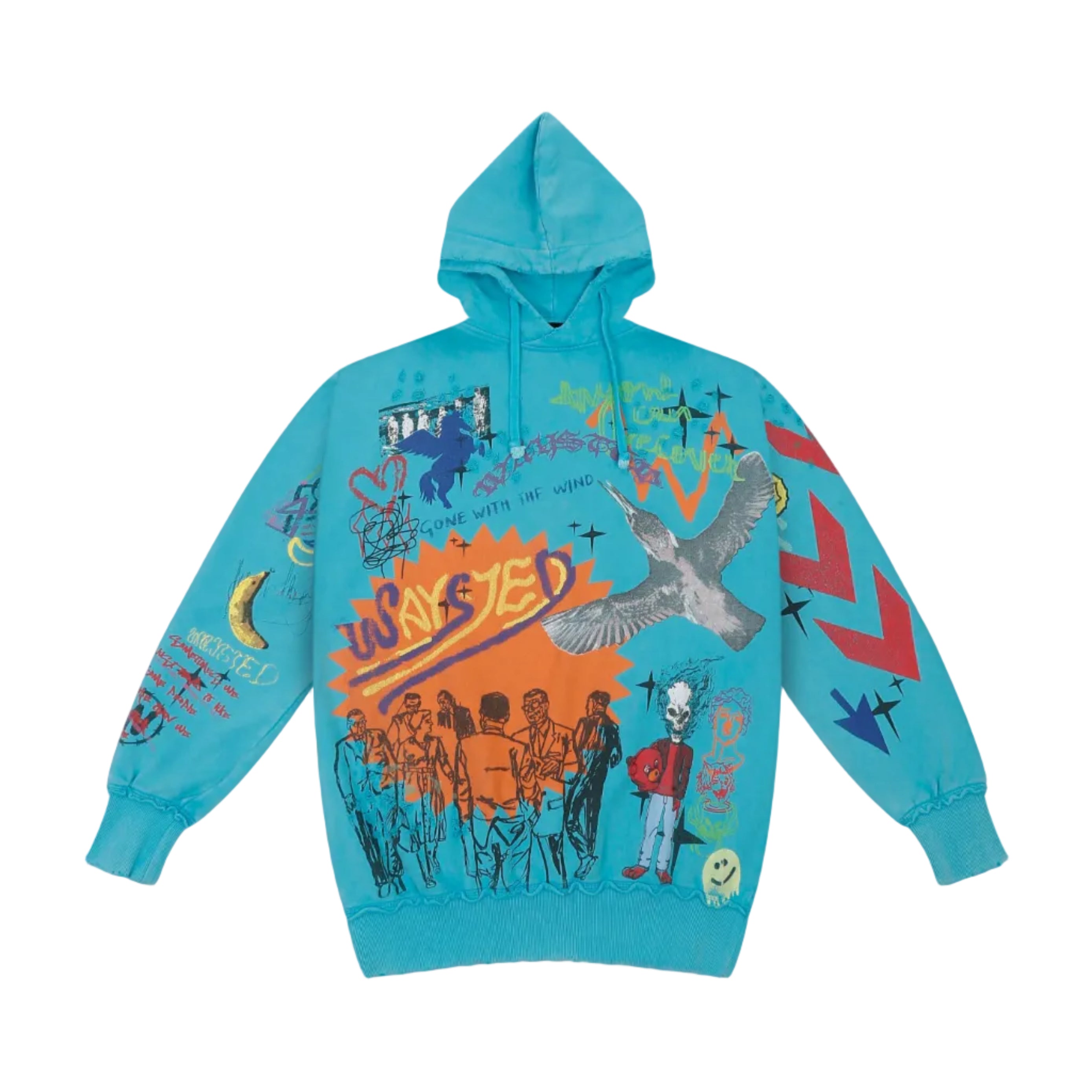 Hoodie - Mineral "Gone With The Wind"