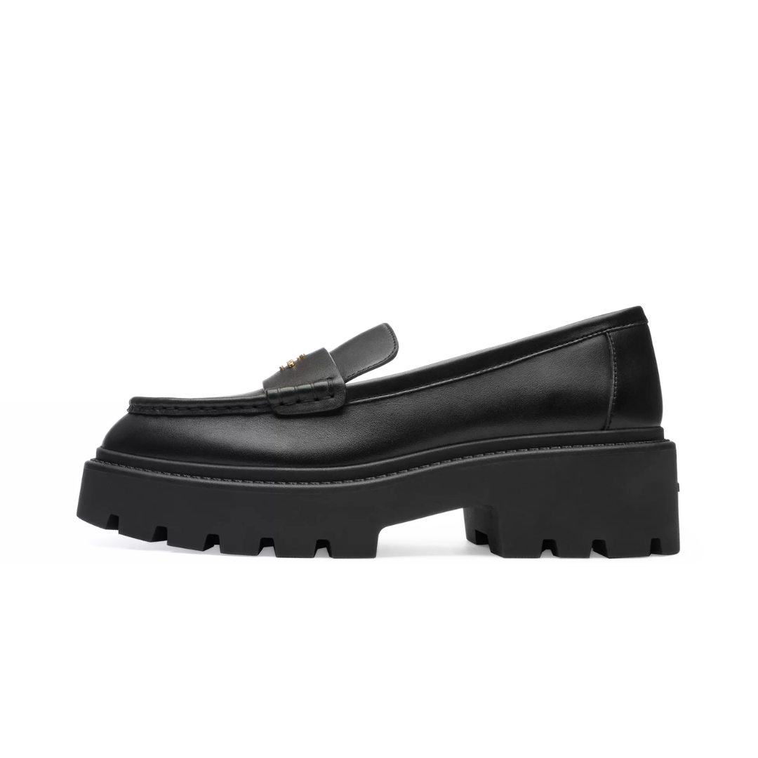 COACH Lucy Loafer coated canvas Black (W)