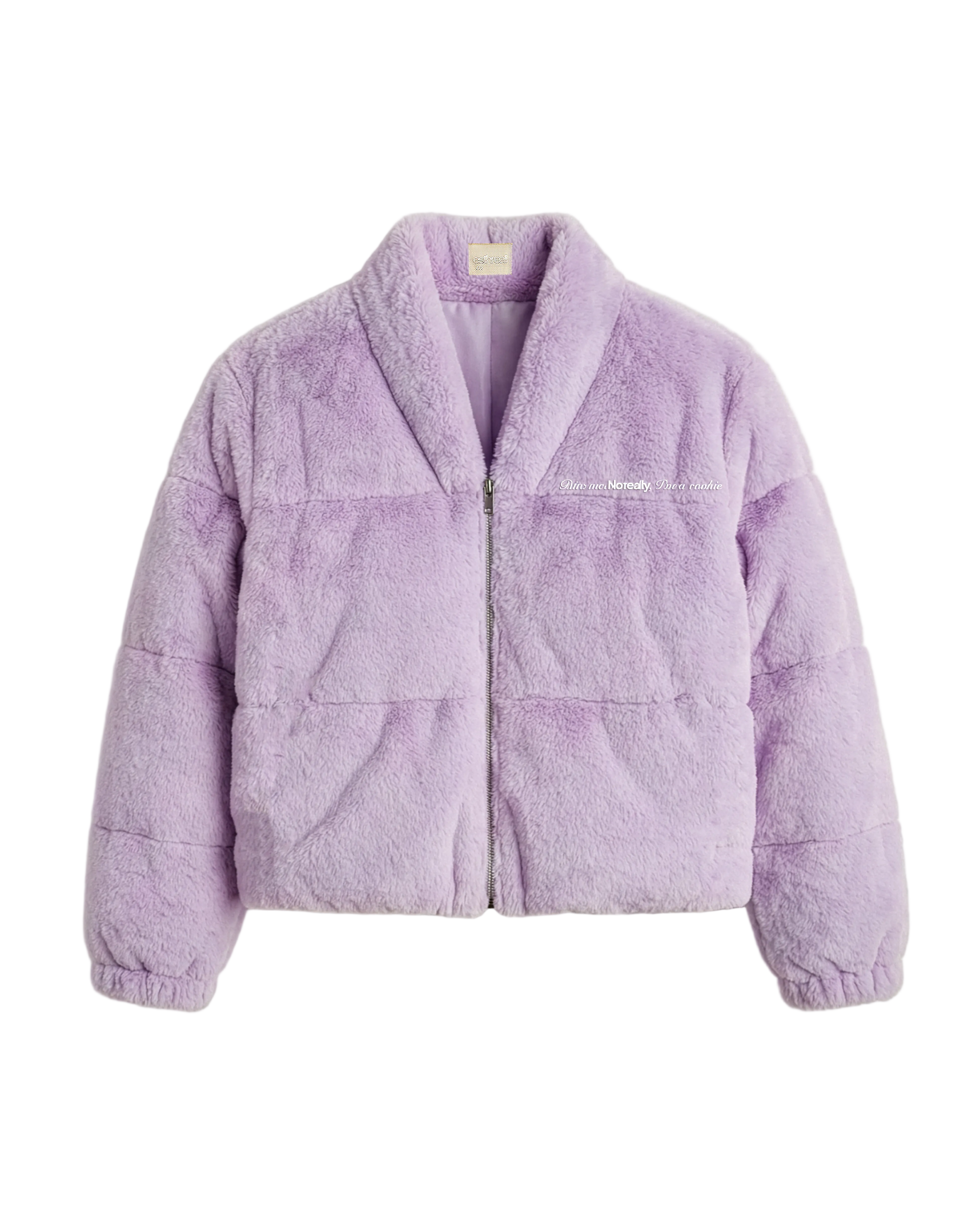 Cushion Cookie Puff Jacket | Lavender