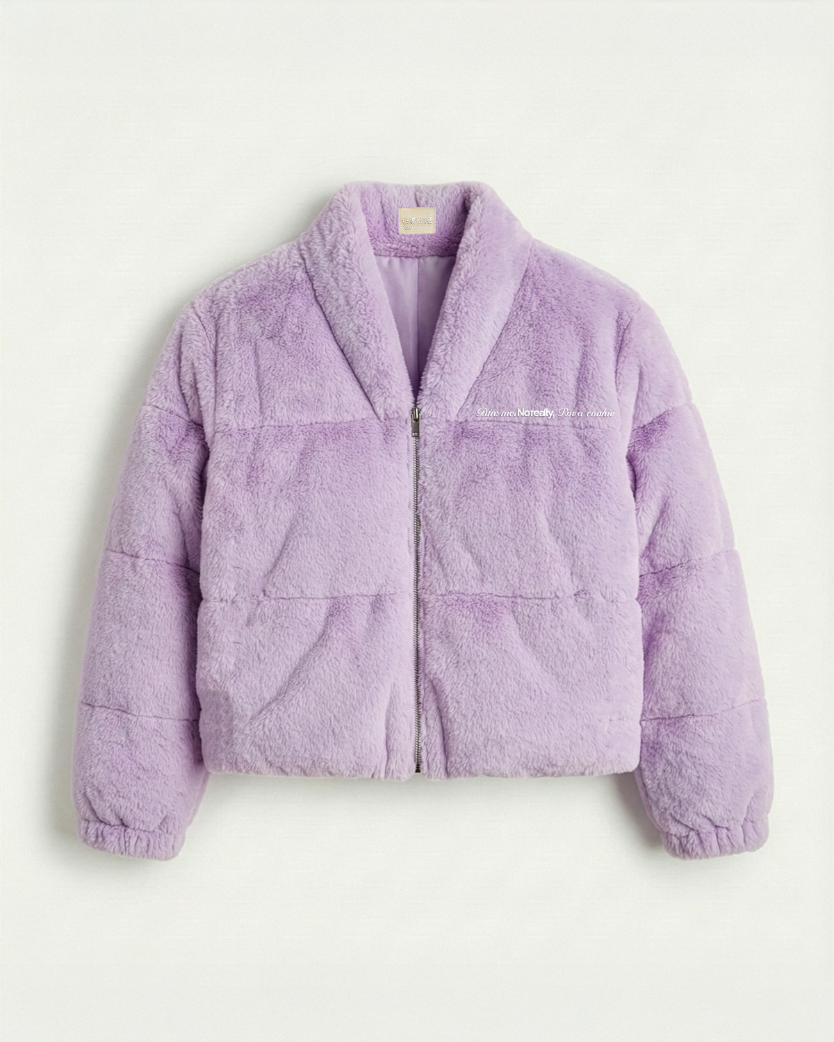 Cushion Cookie Puff Jacket | Lavender