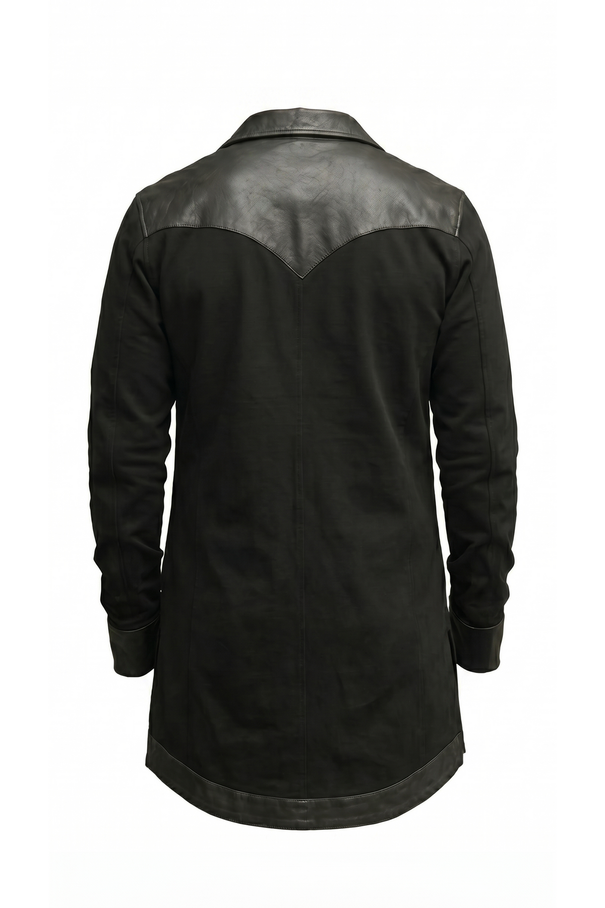 Longline Leather Kurta