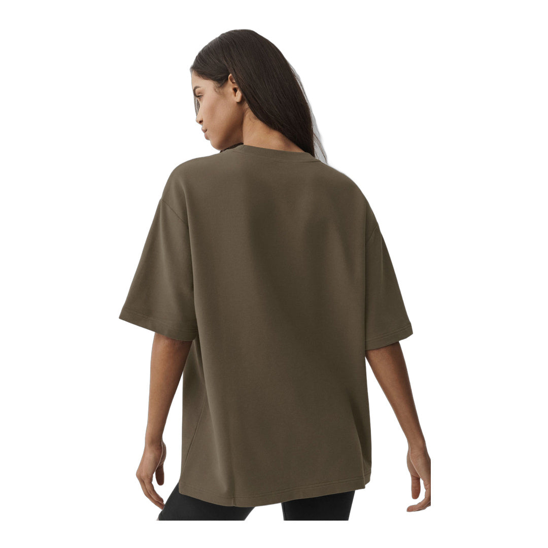 alo Double Take Short Sleeve - Olive Tree