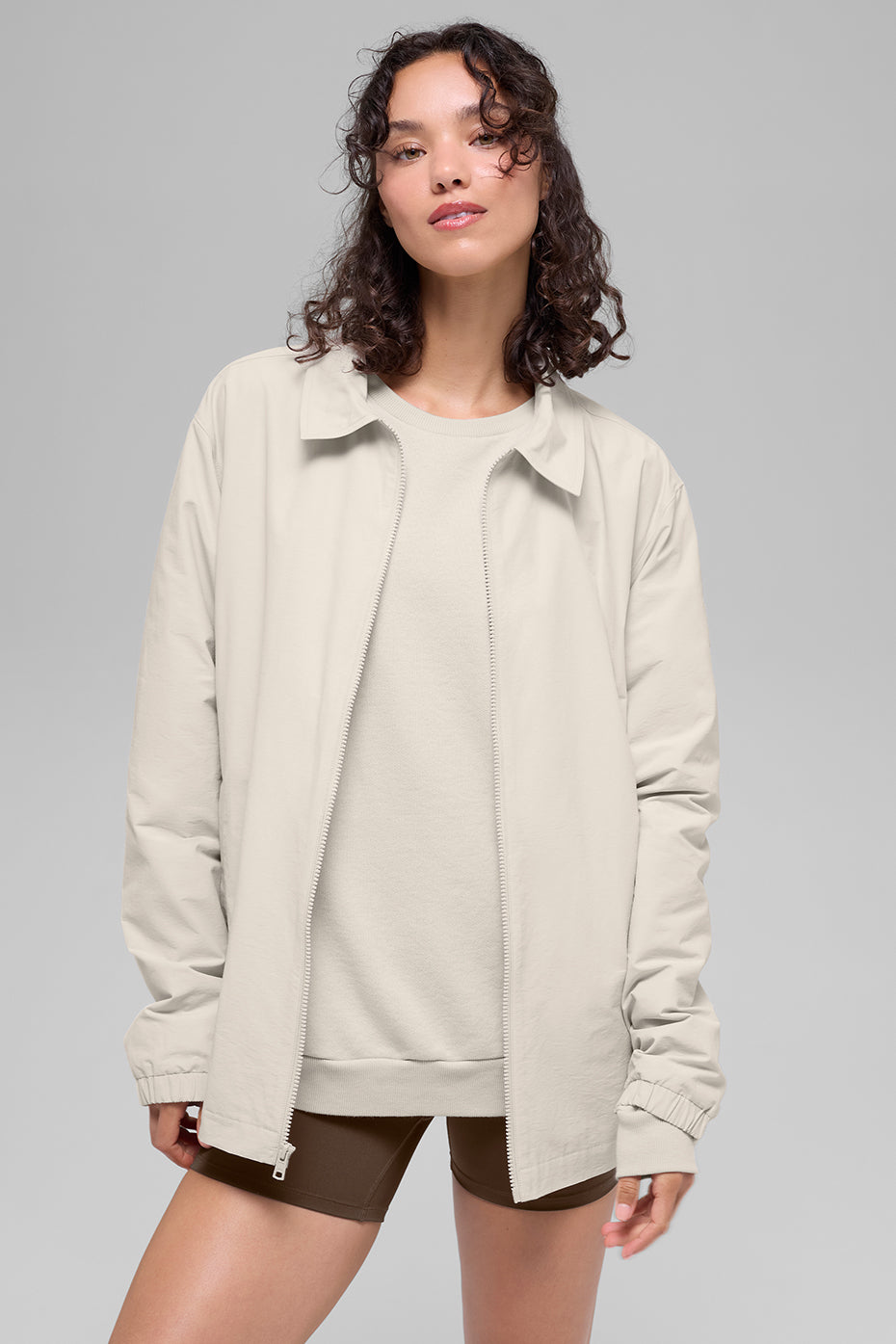 alo Torrent Overshirt - Bone