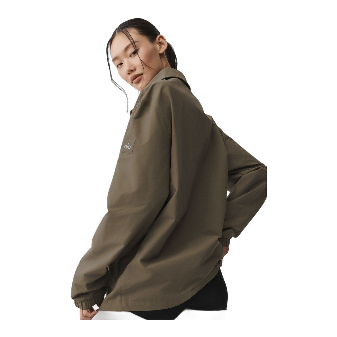 alo Torrent Overshirt - Olive Tree