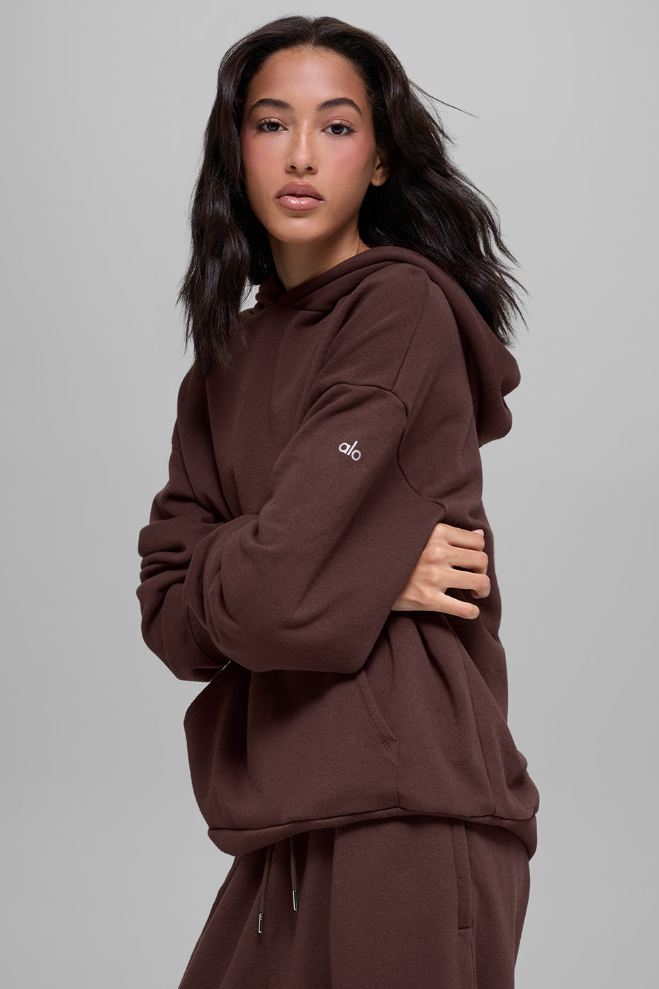 alo Chill Hoodie - Brownstone