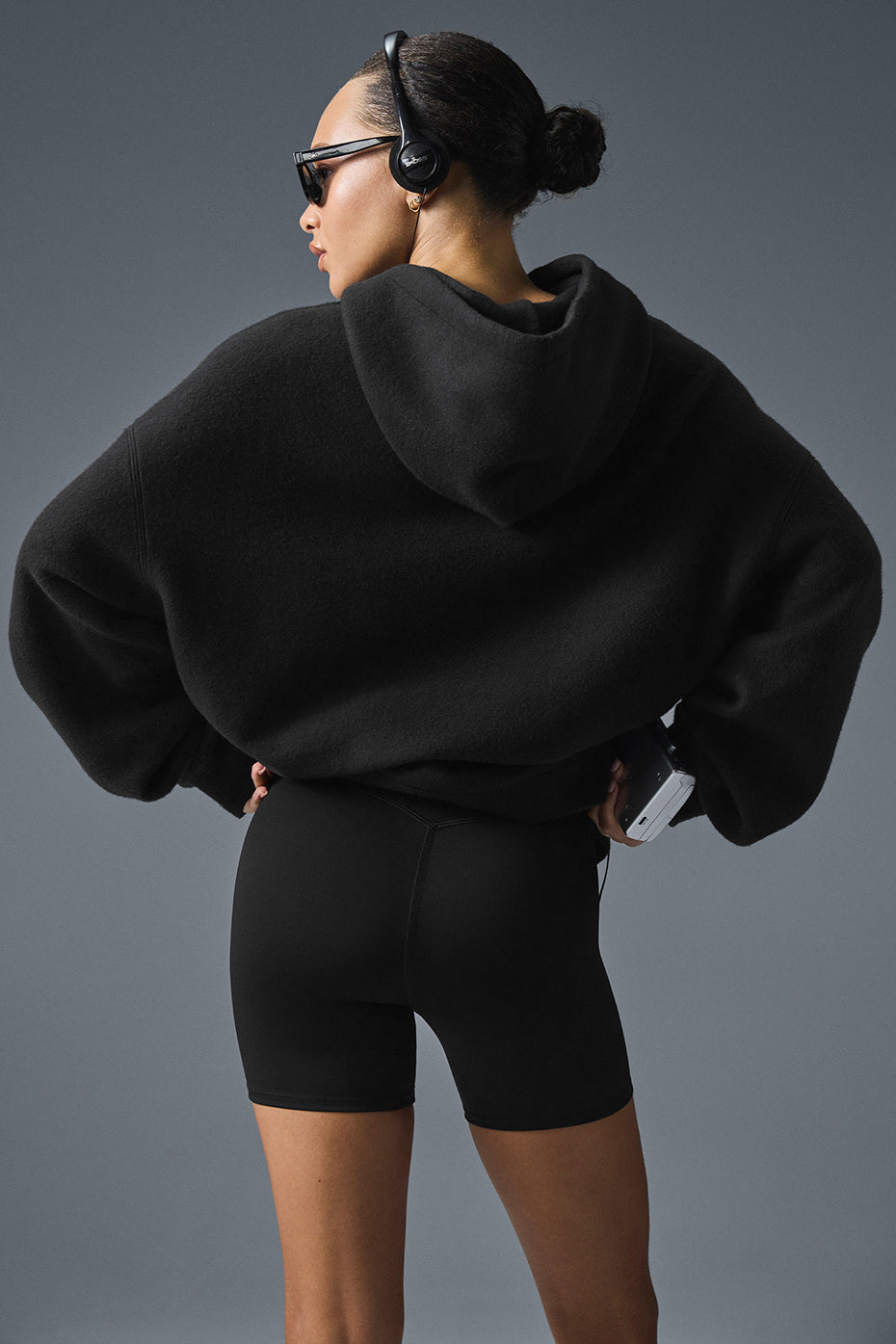 alo Triumph Restore Hoodie - Black