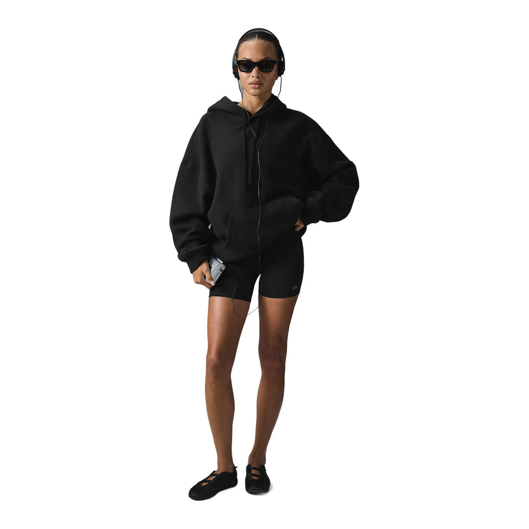 alo Triumph Restore Hoodie - Black