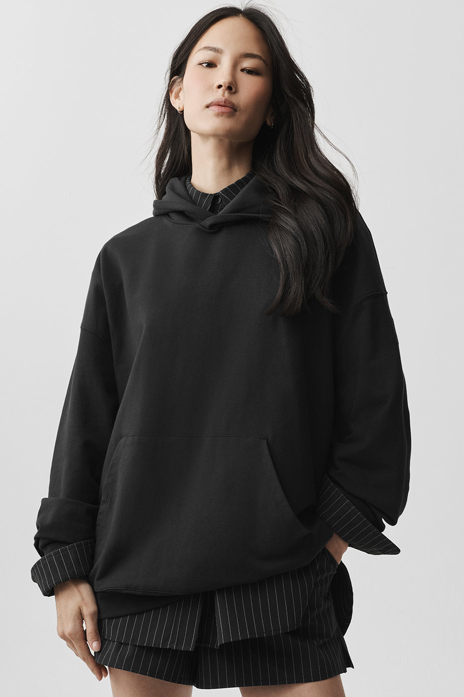 alo Double Take Hoodie - Black