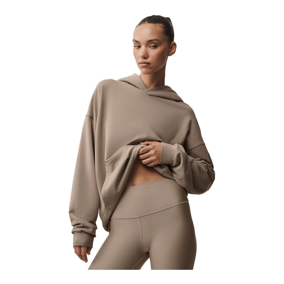 alo Double Take Hoodie - Gravel