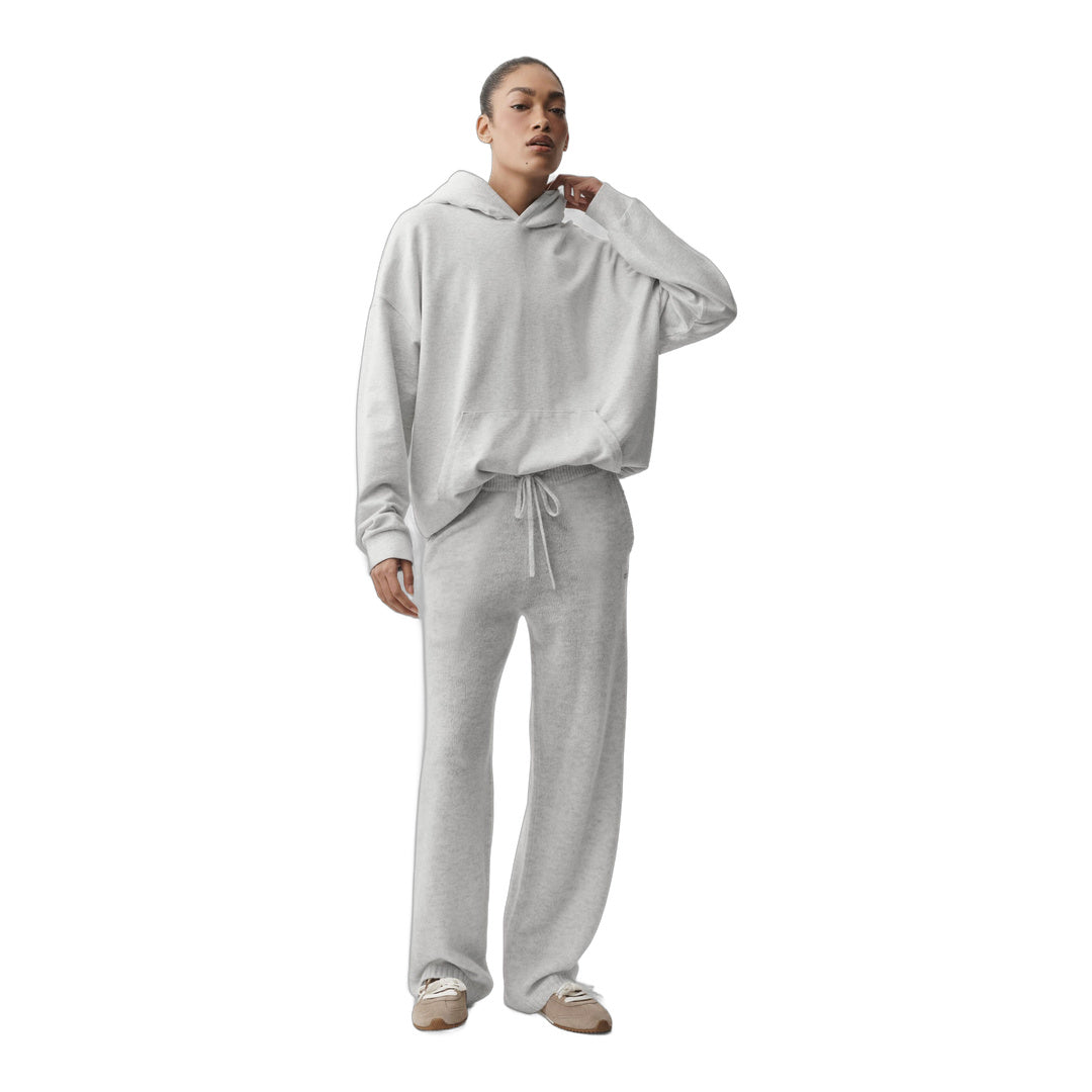 alo Double Take Hoodie - White Heather