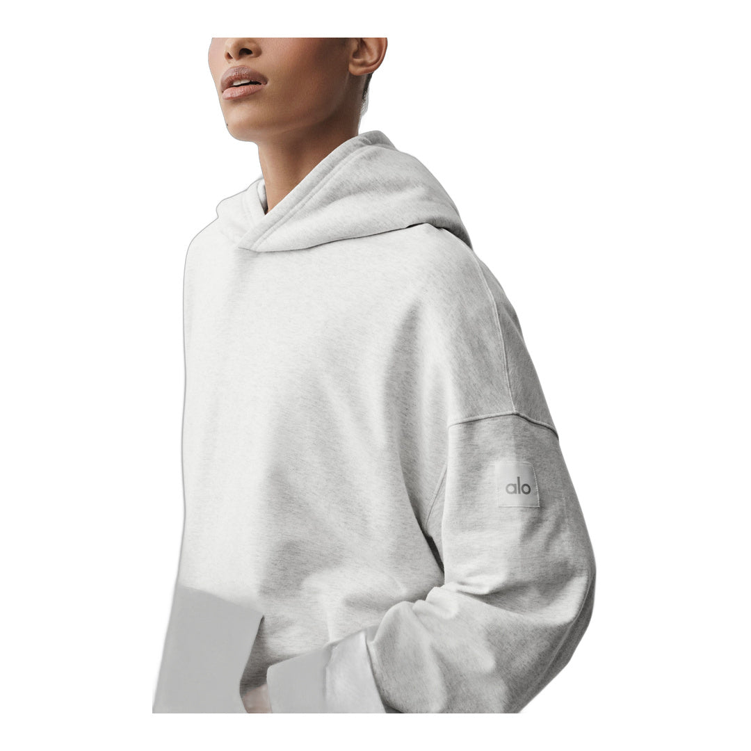 alo Double Take Hoodie - White Heather