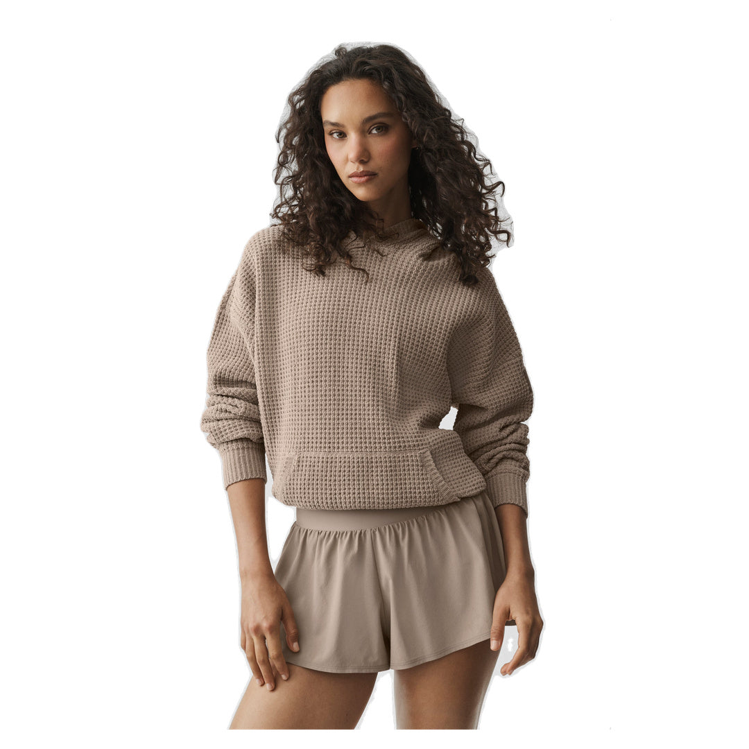 ALO Waffle Chenille Edition Hoodie - Gravel