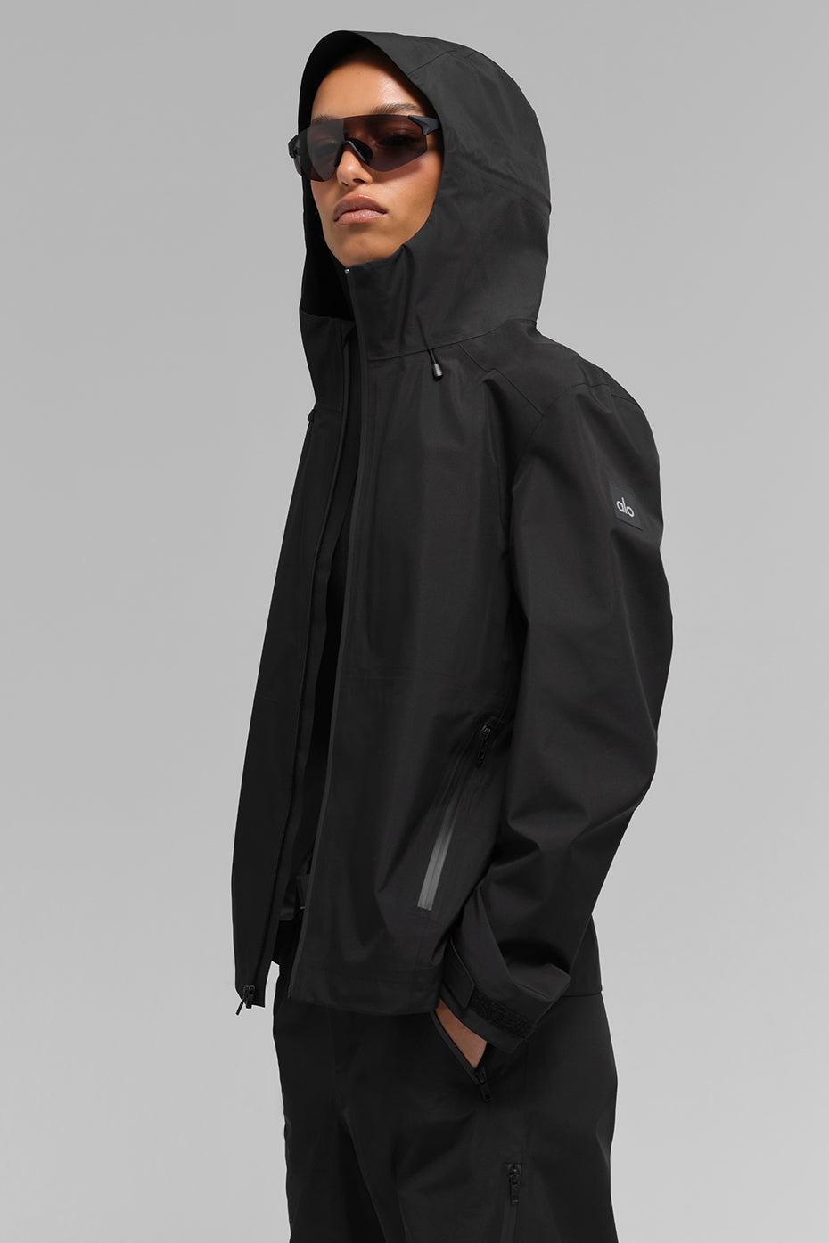 alo Alpha Shell Jacket - Black