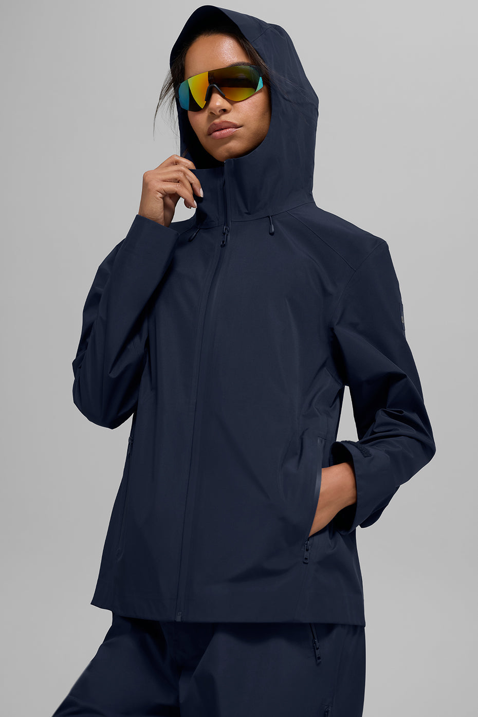 alo Alpha Shell Jacket - Navy