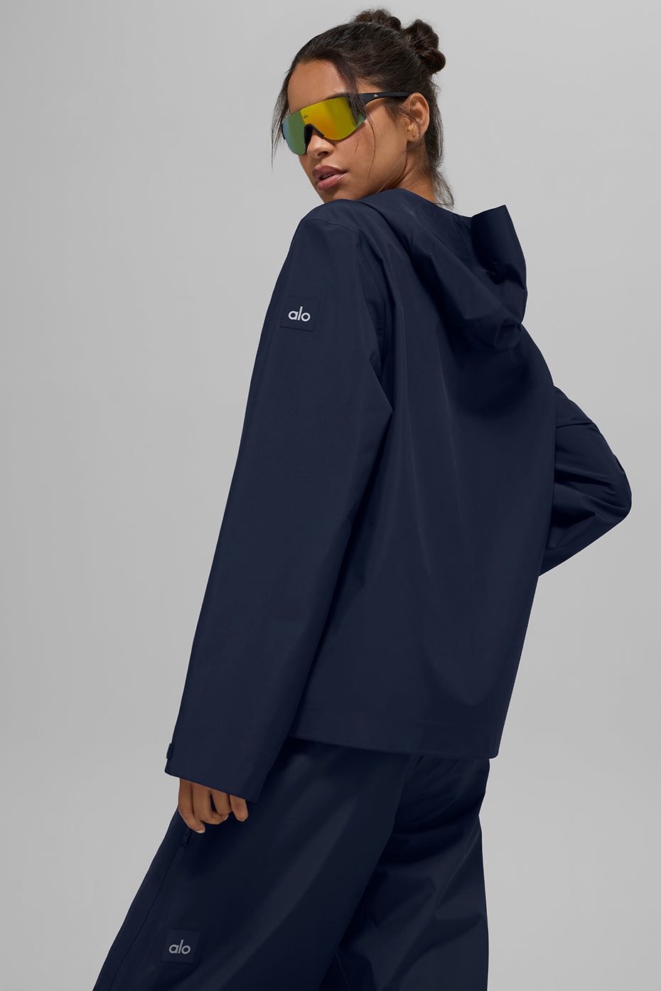 alo Alpha Shell Jacket - Navy