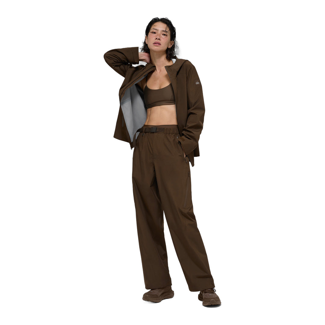 alo Alpha Shell Jacket - Espresso