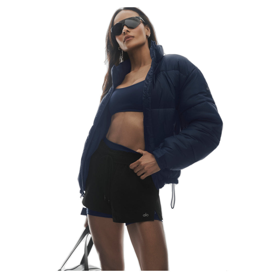 ALO Cold Front Puffer Jacket - Navy