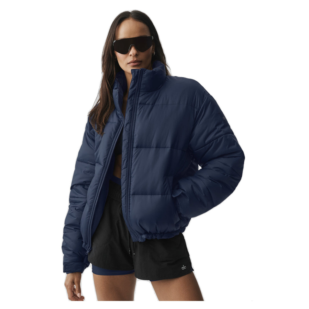 ALO Cold Front Puffer Jacket - Navy