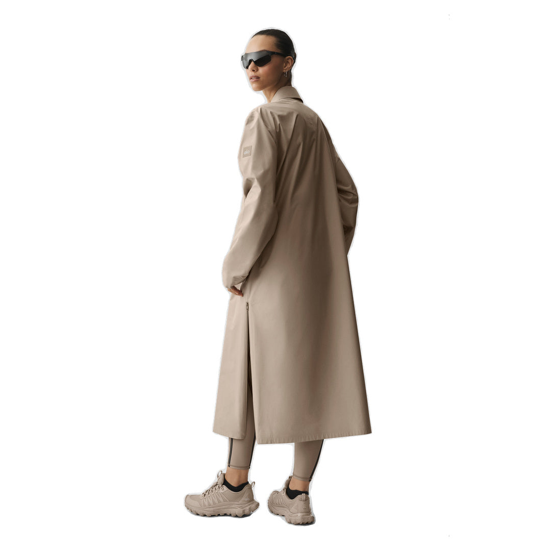ALO Alpha Shell Long Coat - Gravel