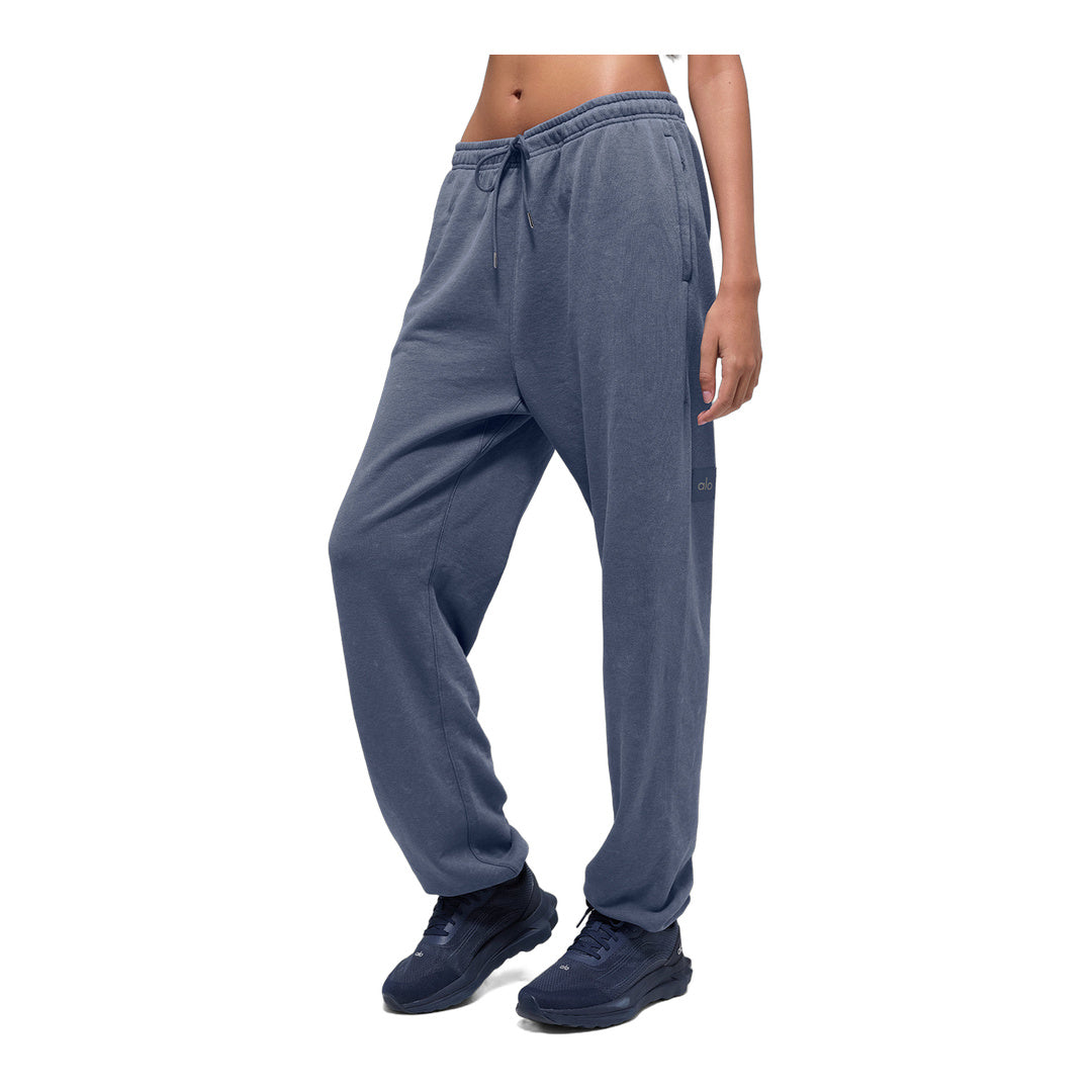 alo Chill Vintage Wash Sweatpant - Bluestone Wash