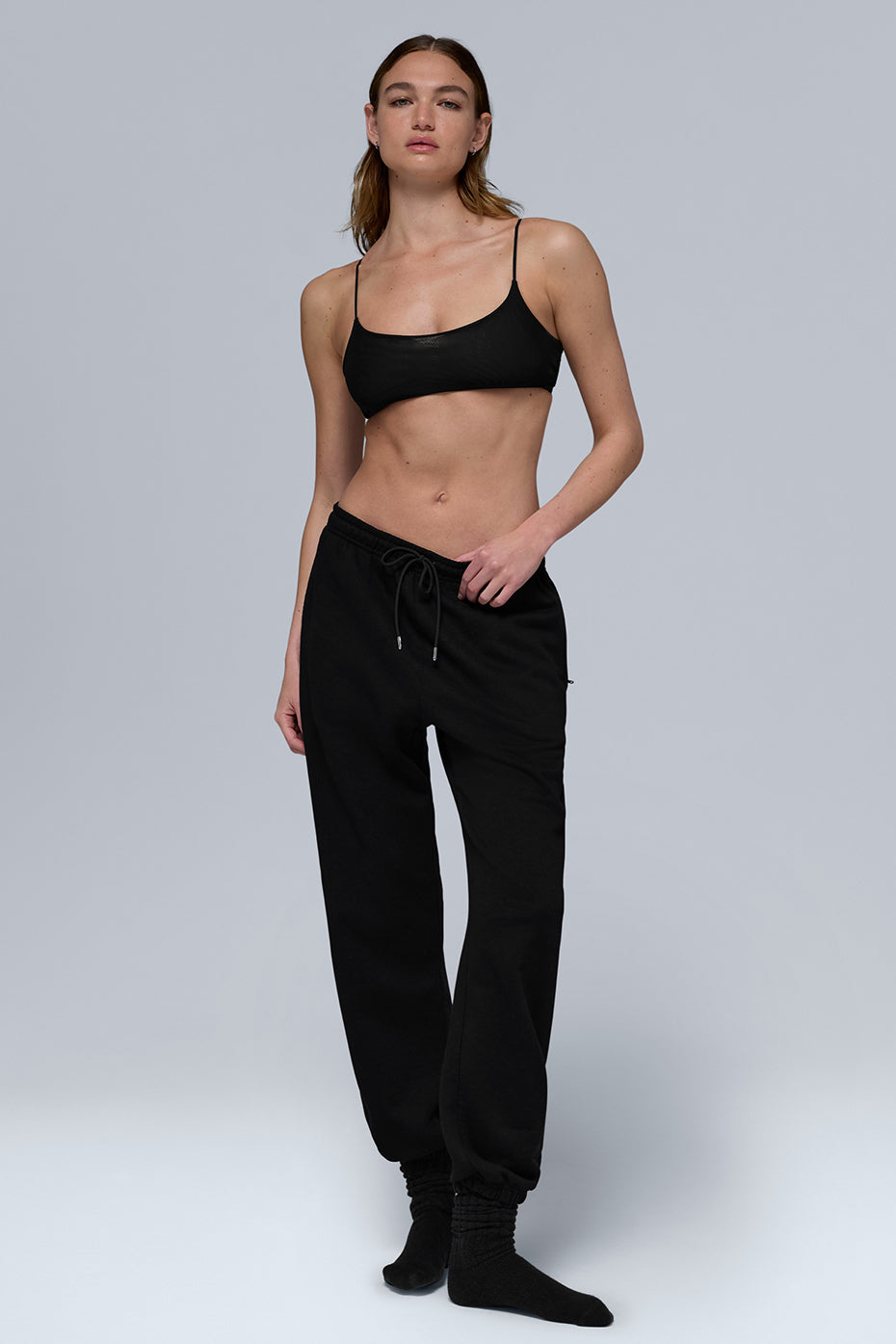 alo Chill Sweatpant - Black
