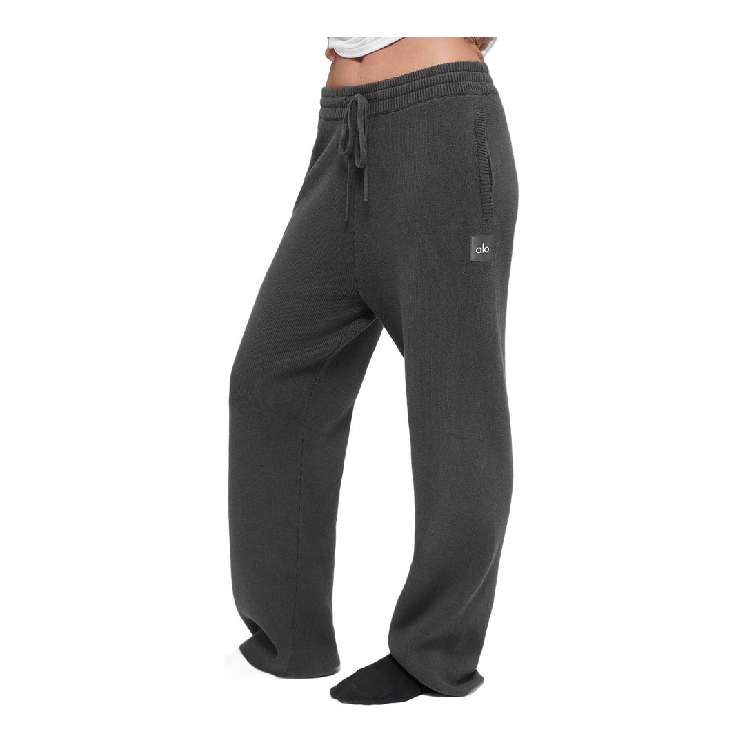 alo Scholar Straight Leg Sweatpant - Anthracite