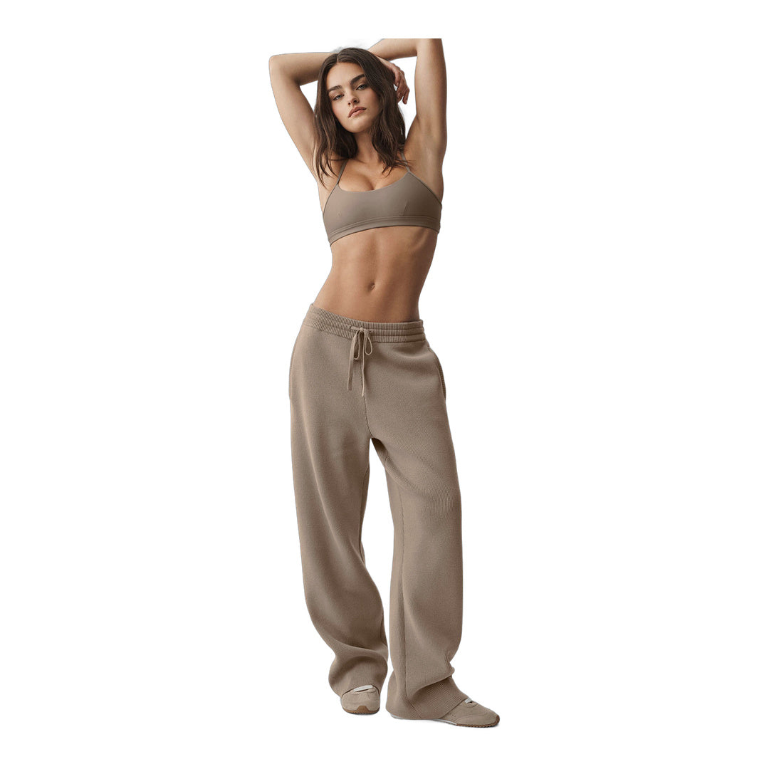 alo Scholar Straight Leg Sweatpant - Gravel