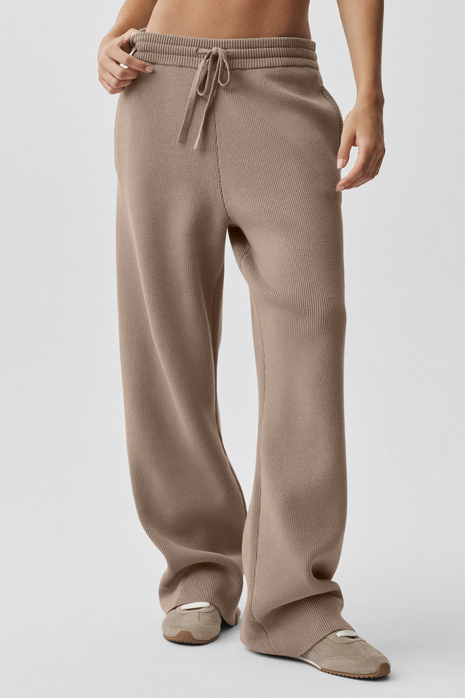 alo Scholar Straight Leg Sweatpant - Gravel