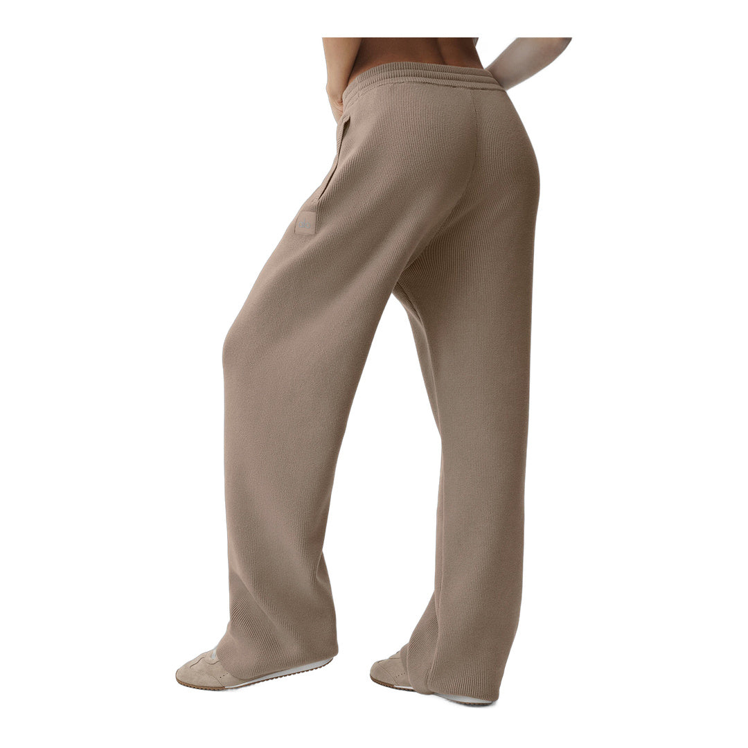 alo Scholar Straight Leg Sweatpant - Gravel