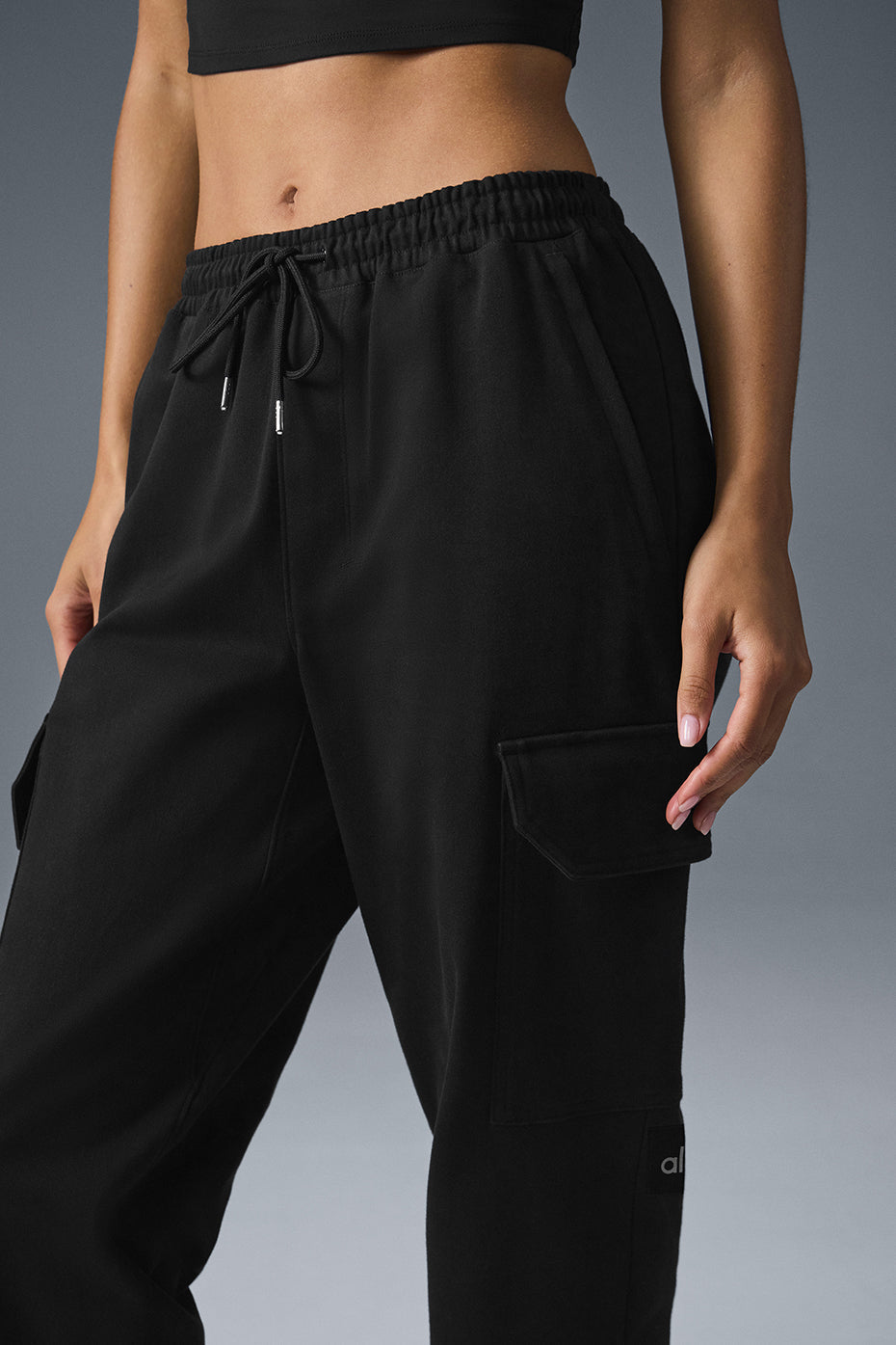 alo Edition Sueded Jogger - Black