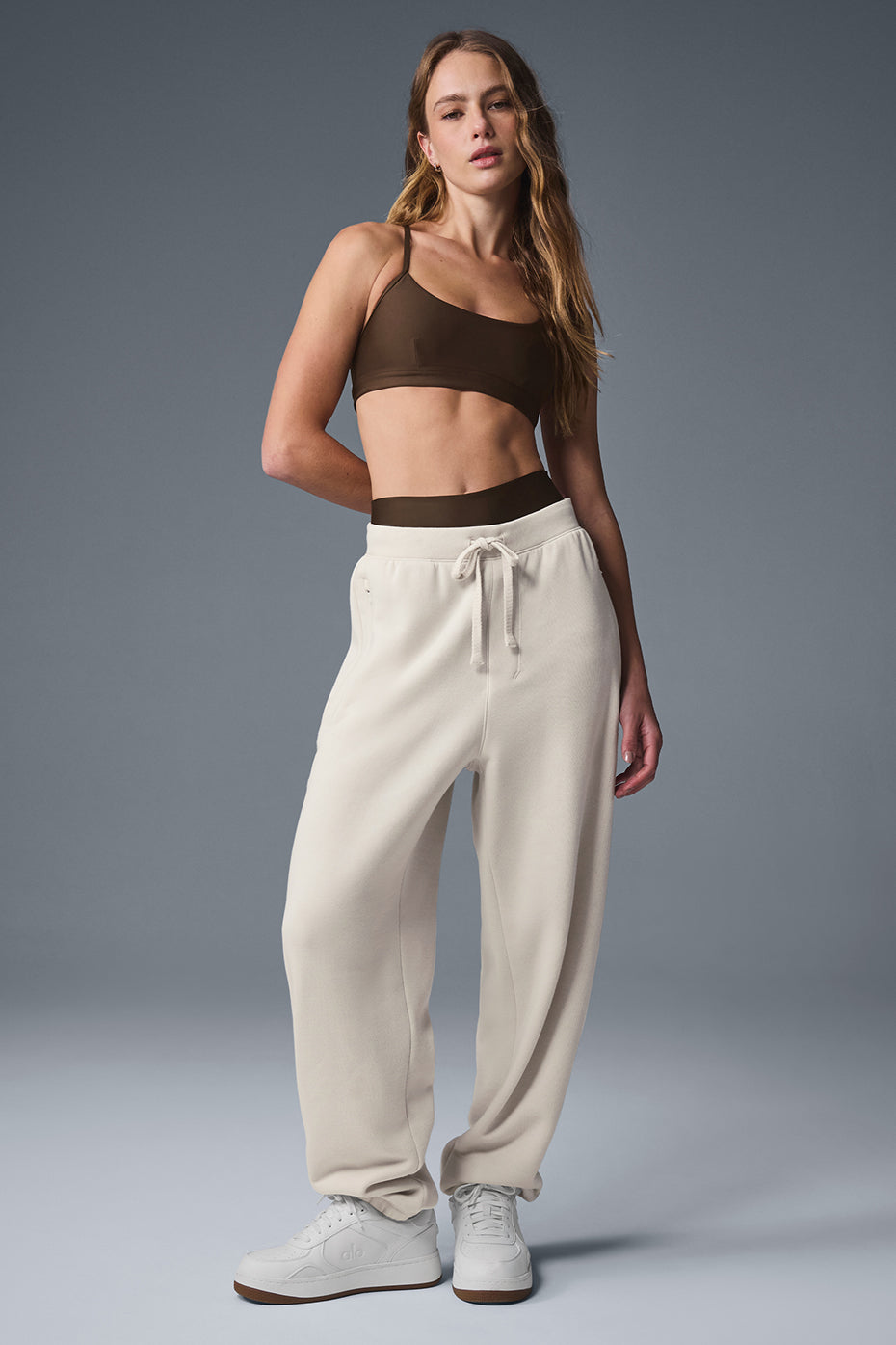 alo Triumph Restore Sweatpant - Bone