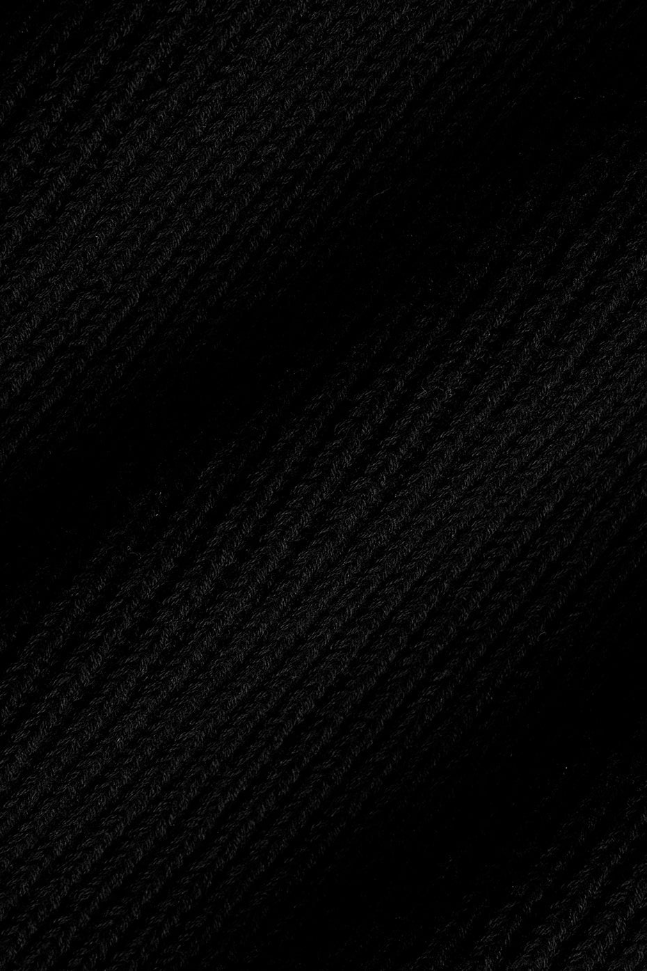 alo Domain Rib Knit Sweatpant - Black