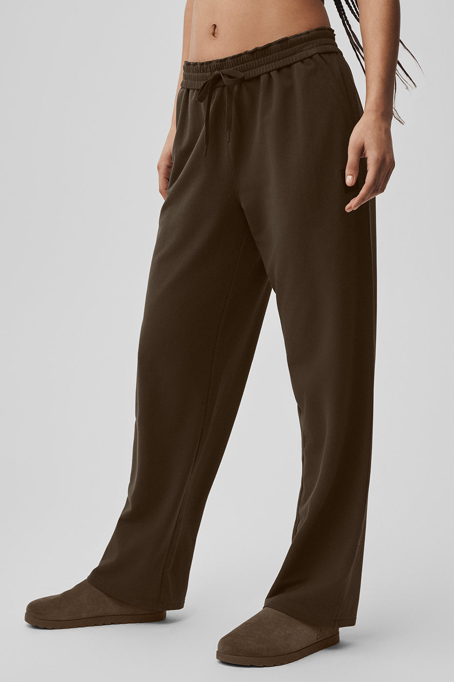 alo Double Take Straight Leg Pant - Espresso