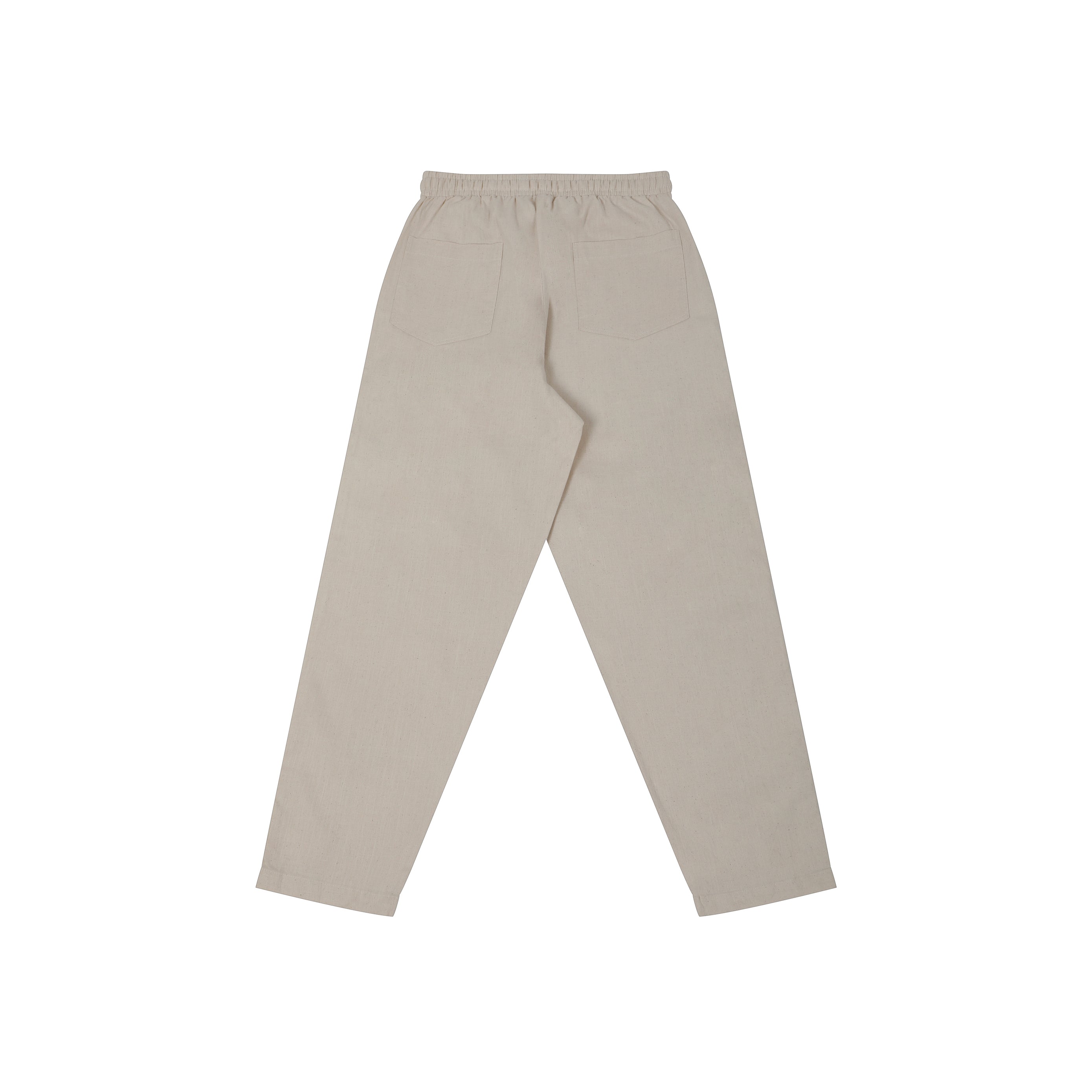 CURVED COTTON PANTS