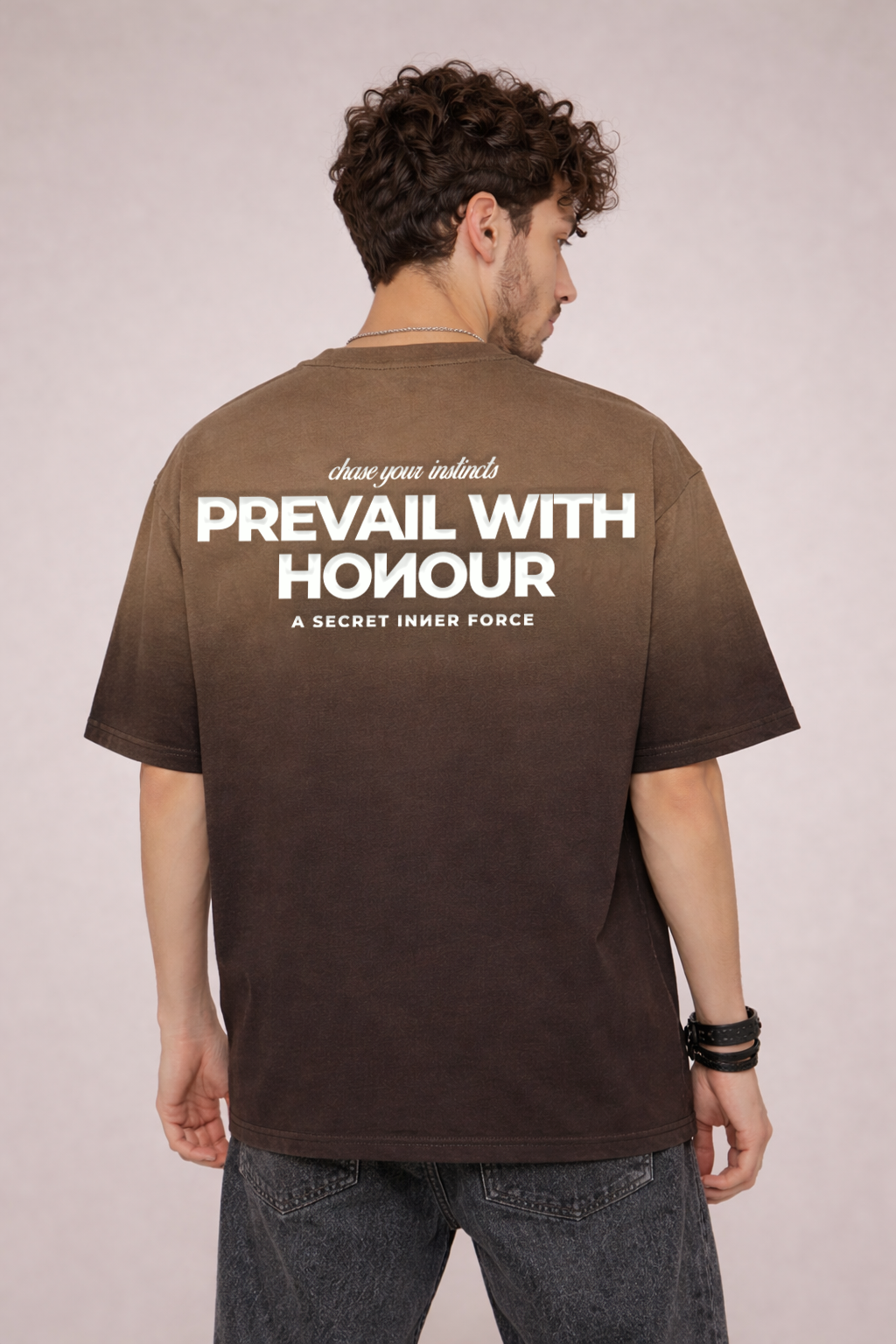 Inner Forces - Oversized Tshirt (Mountain Brown)