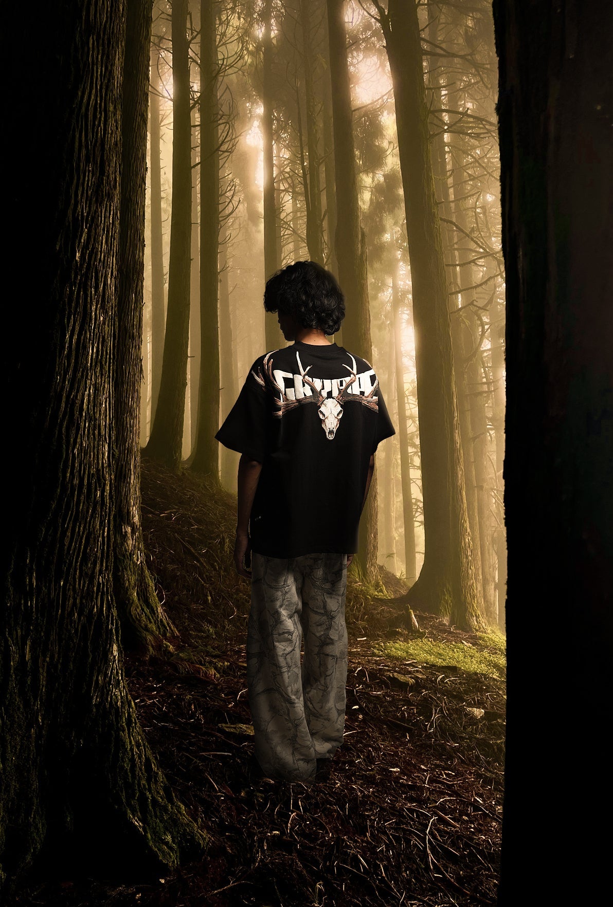 BLACK MAJESTIC MOCHA T-SHIRT