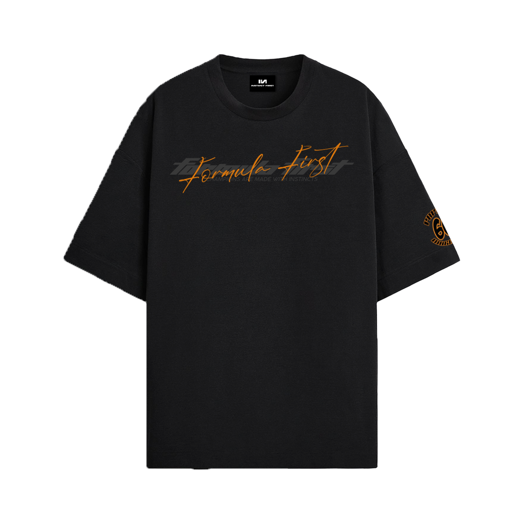 Papaya Ranger - Oversized T-shirt (Black)