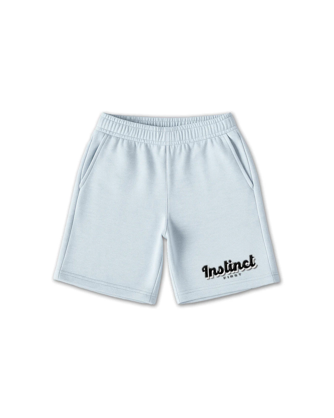 Retro Melange - Oversized Shorts (Blue)
