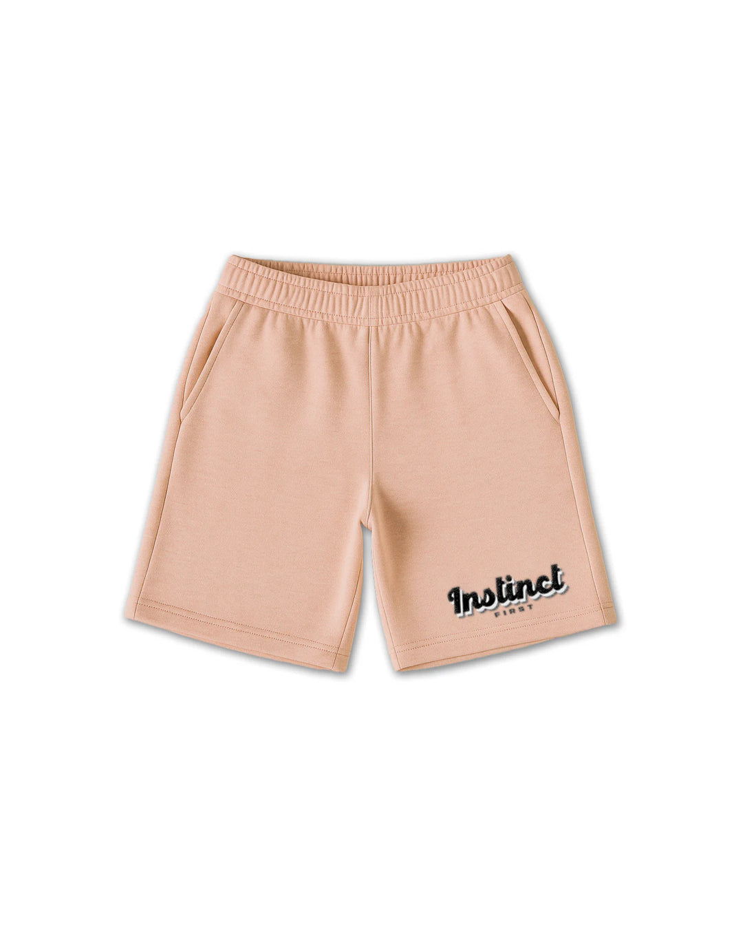 Retro Melange - Oversized Shorts (Orange)