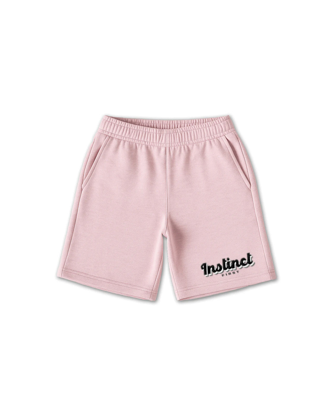 Retro Melange Pink - Oversized Shorts