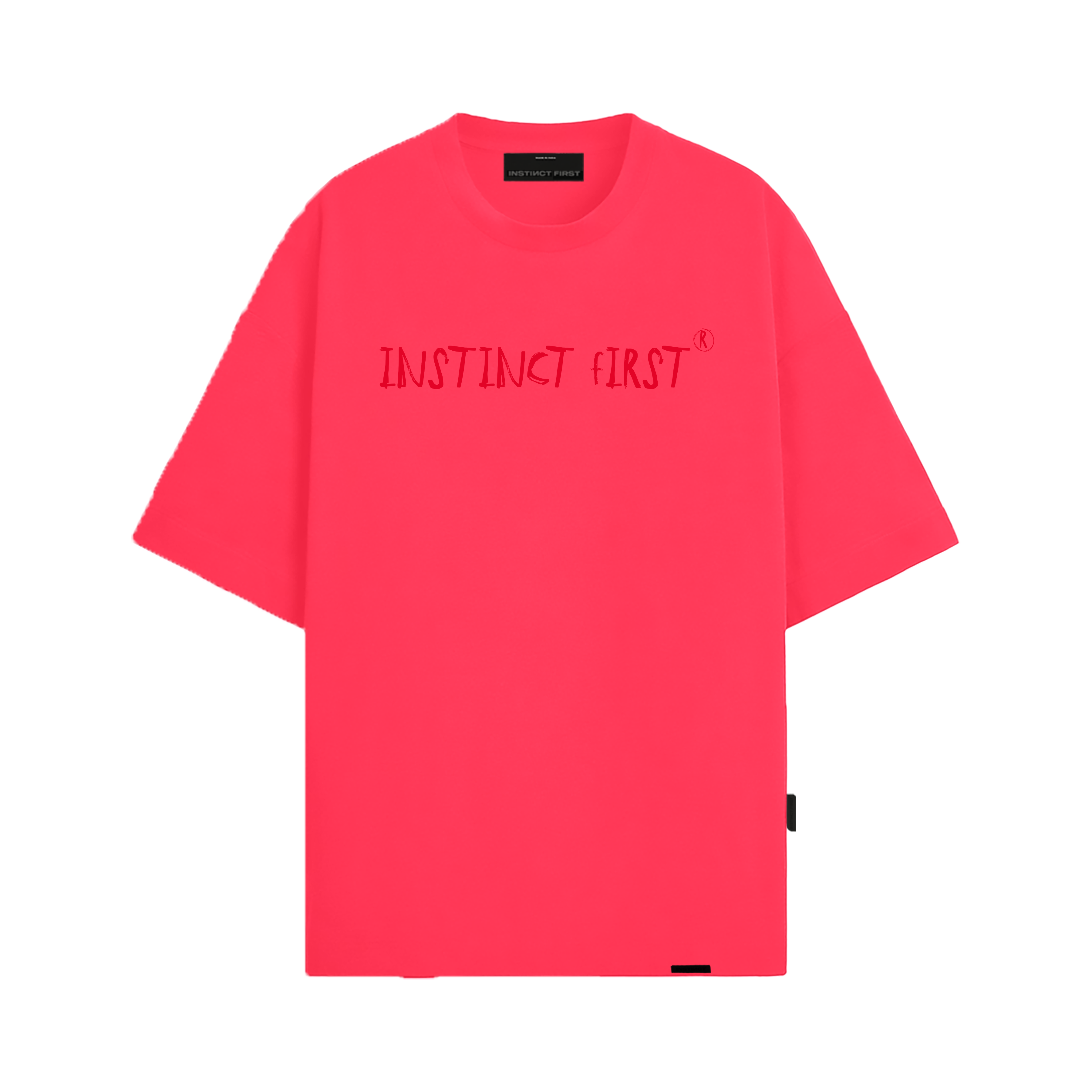 No Knight - Oversized T-shirt (Pink)