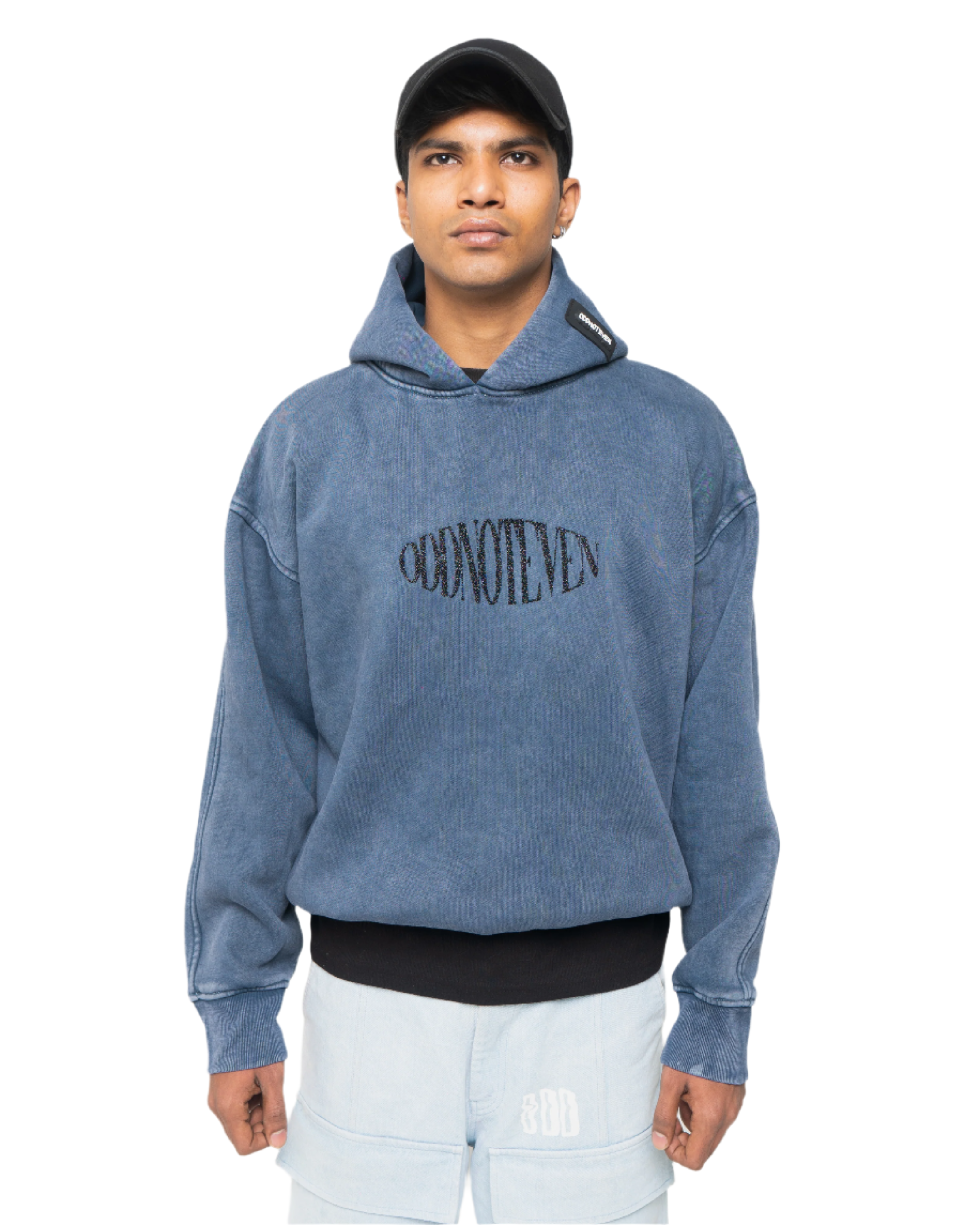 Odd Club Blue Washed Hoodie