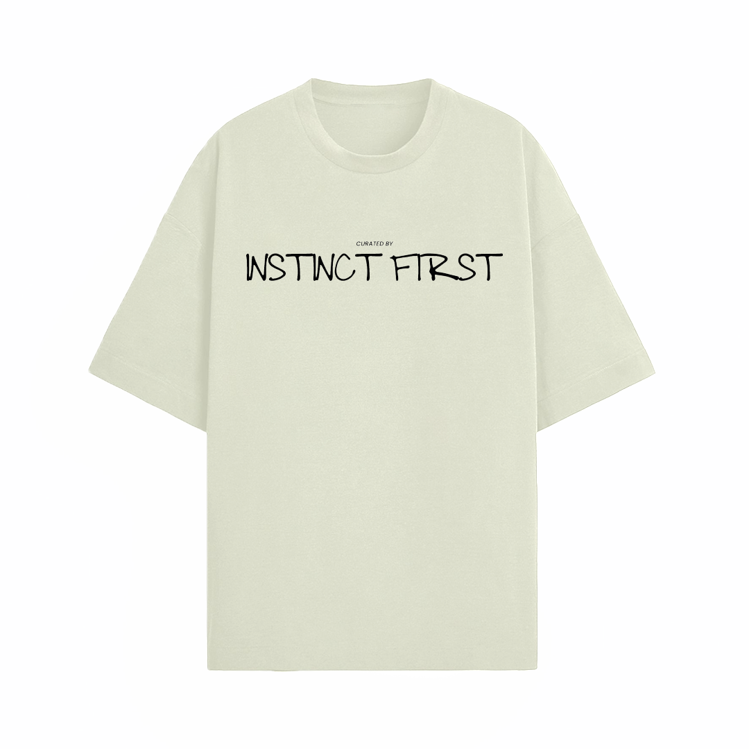 Nobl Oversized T-shirt- (Off-White)