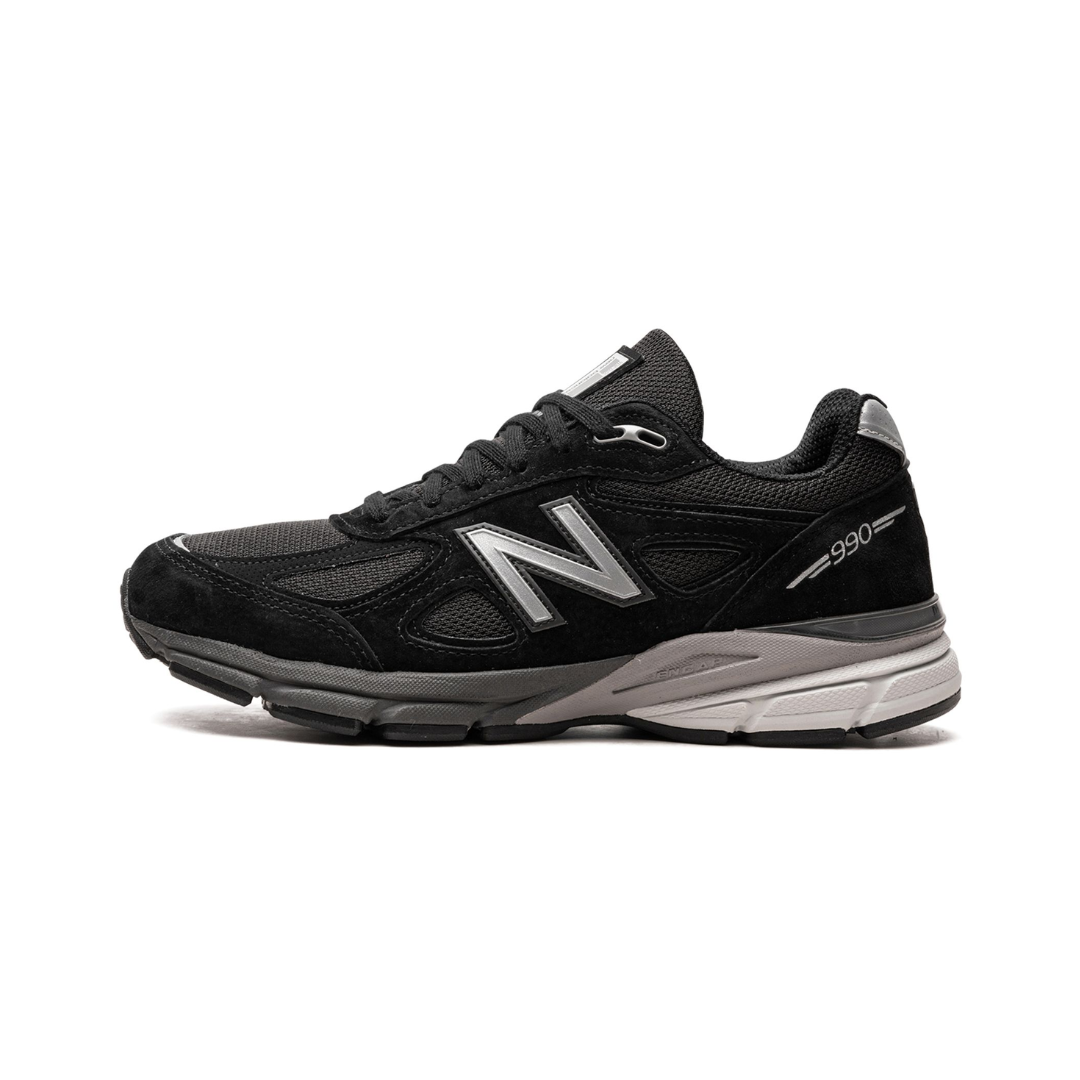 New Balance 990v4 MiUSA Black Silver GREY UK